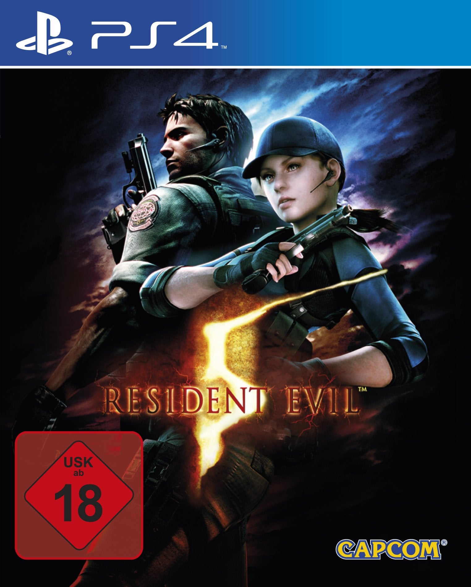 CAPCOM 70021-03 Resident Evil 5 PlayStation 4