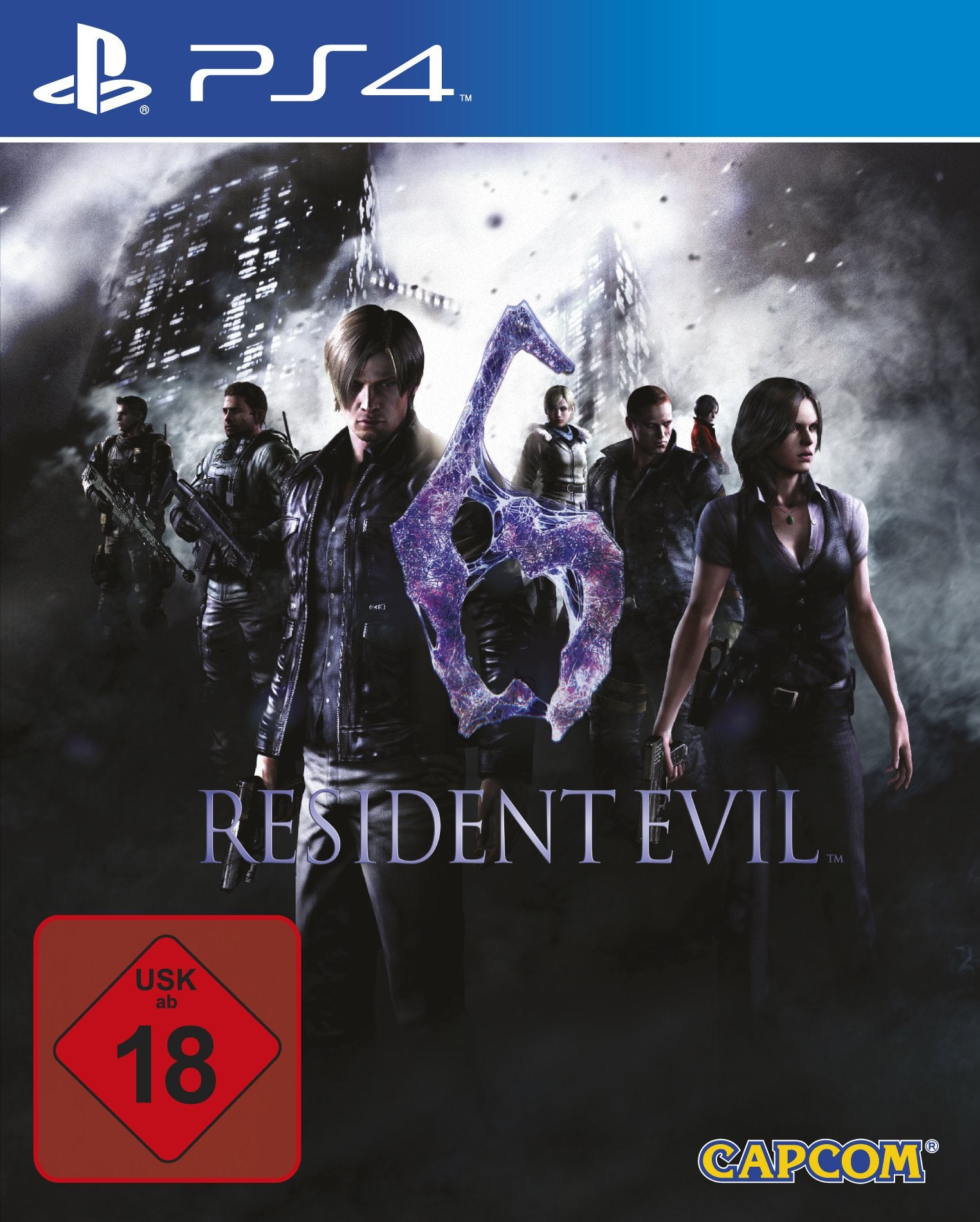 CAPCOM 70022-03 Resident Evil 6 PlayStation 4