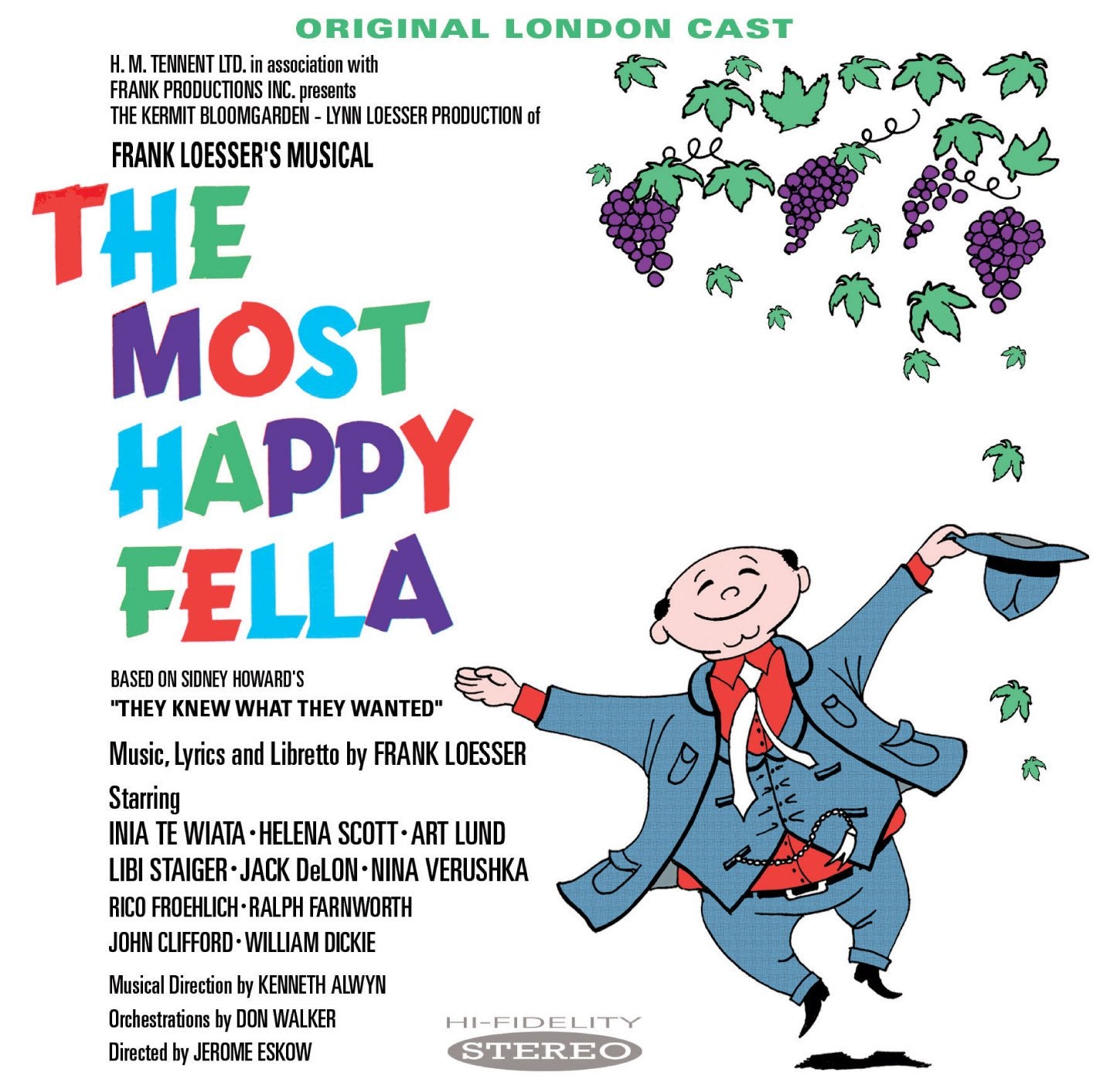 The Most Happy Fella (Original London Cast) Soundtracks & Musicals
