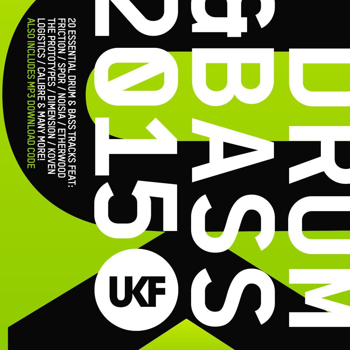 Product Image: UKF Drum & Bass 2015 (CD+MP3)