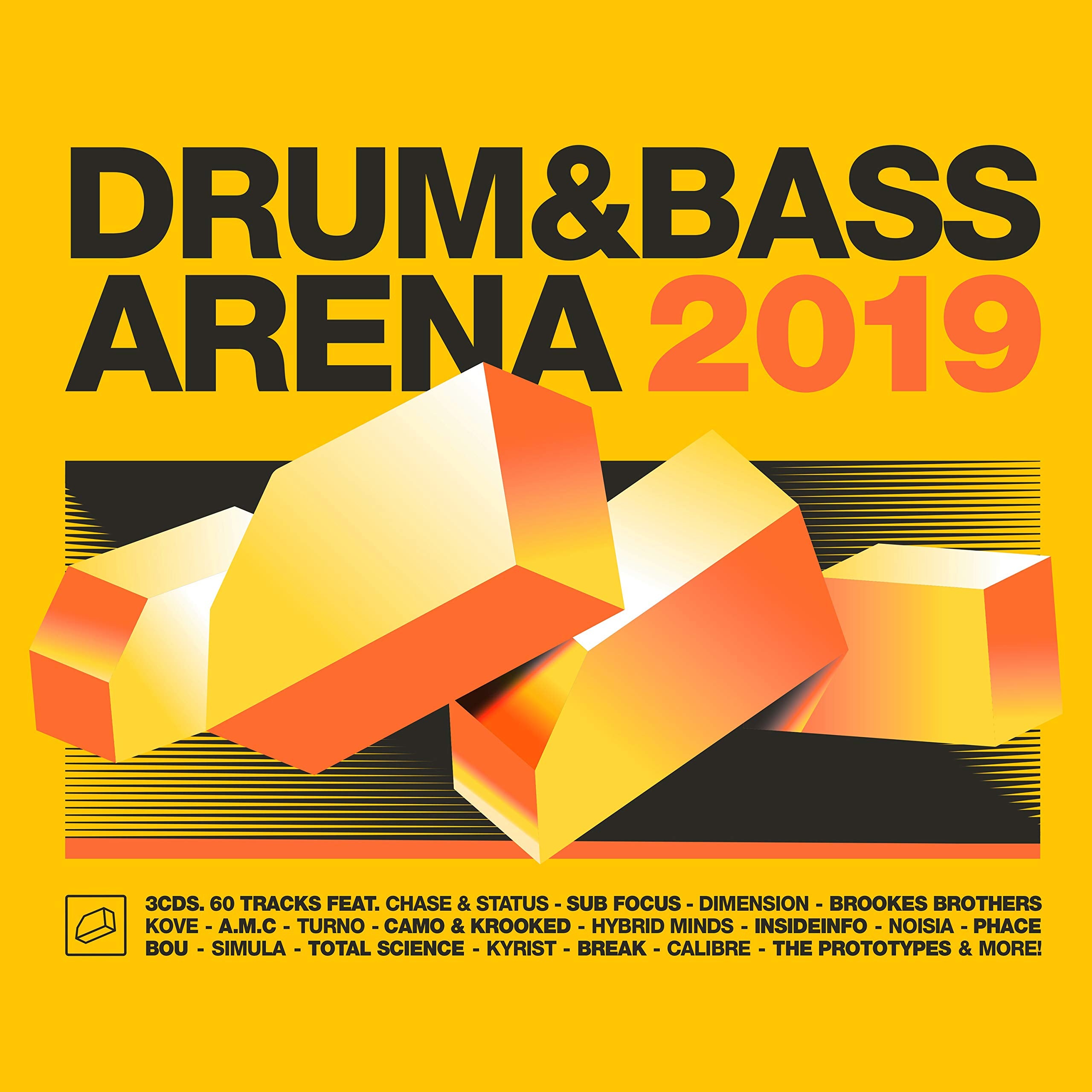 Drum & Bass Arena 2019 (3CD+MP3) Dance & Electronic