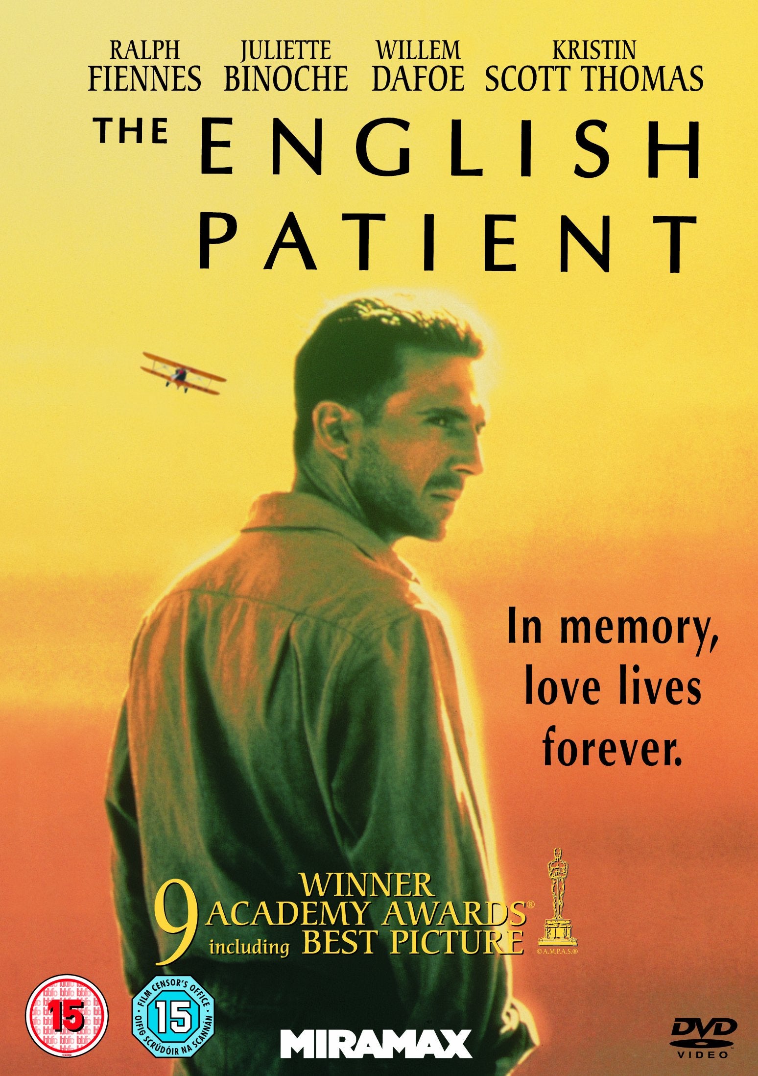 ENGLISH PATIENT. THE-DVD Films