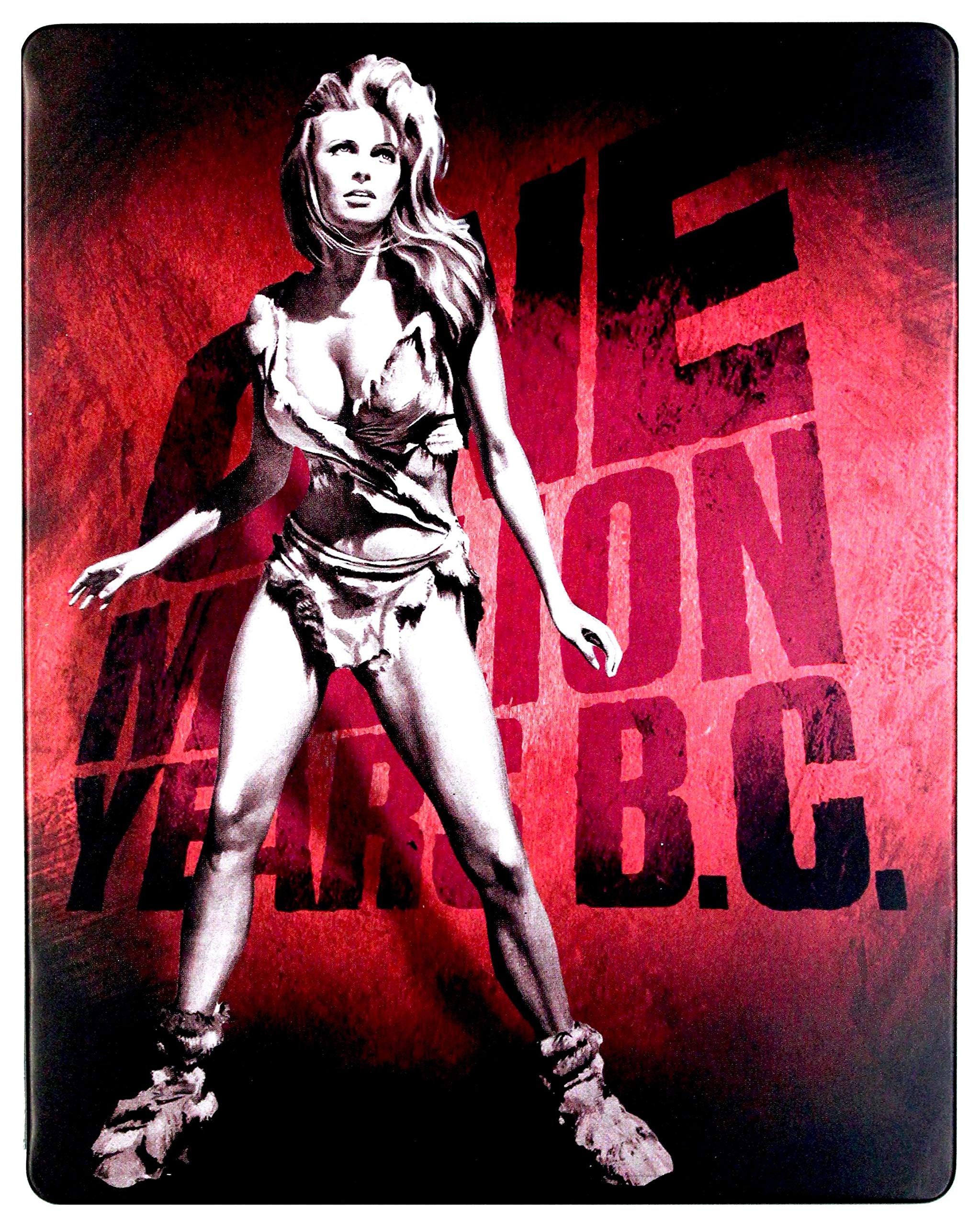 One Million Years B.C. (1966) - Zavvi Exclusive Steelbook (UK Import ohne dt. Ton) Uncut, Region B Movies
