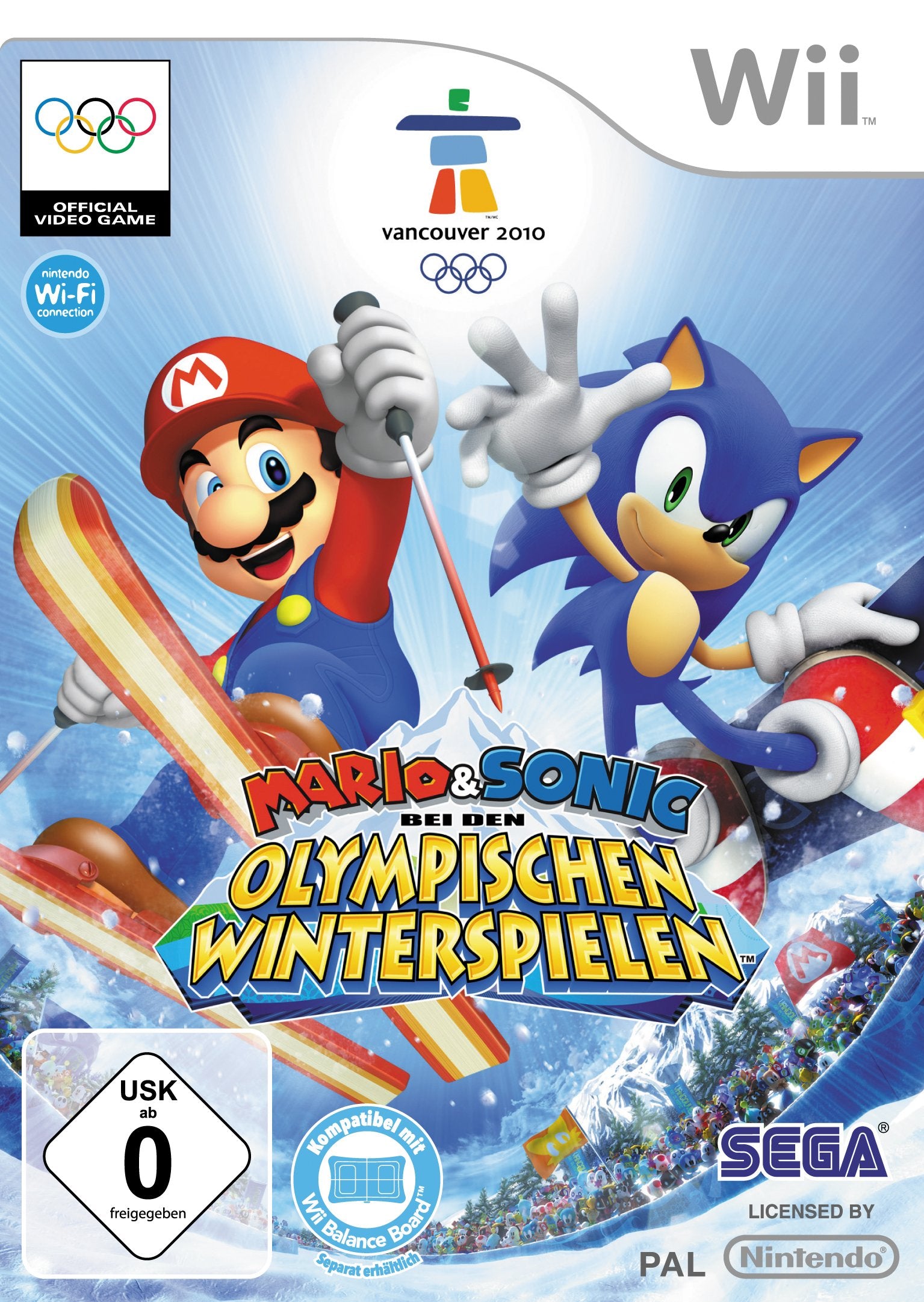 Mario & Sonic bei den Olympischen Winterspielen Wii