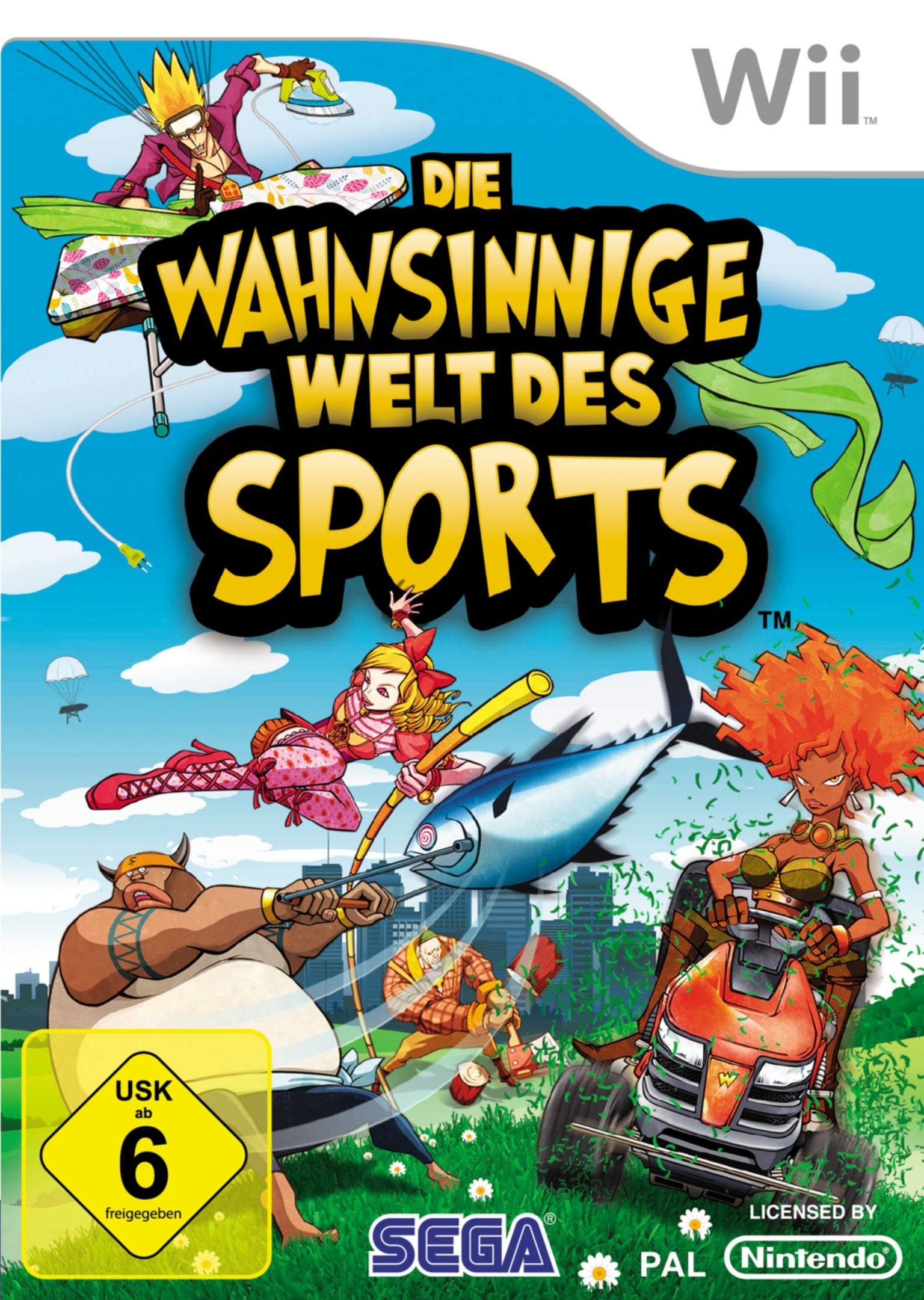 Die wahnsinnige Welt des Sports Wii