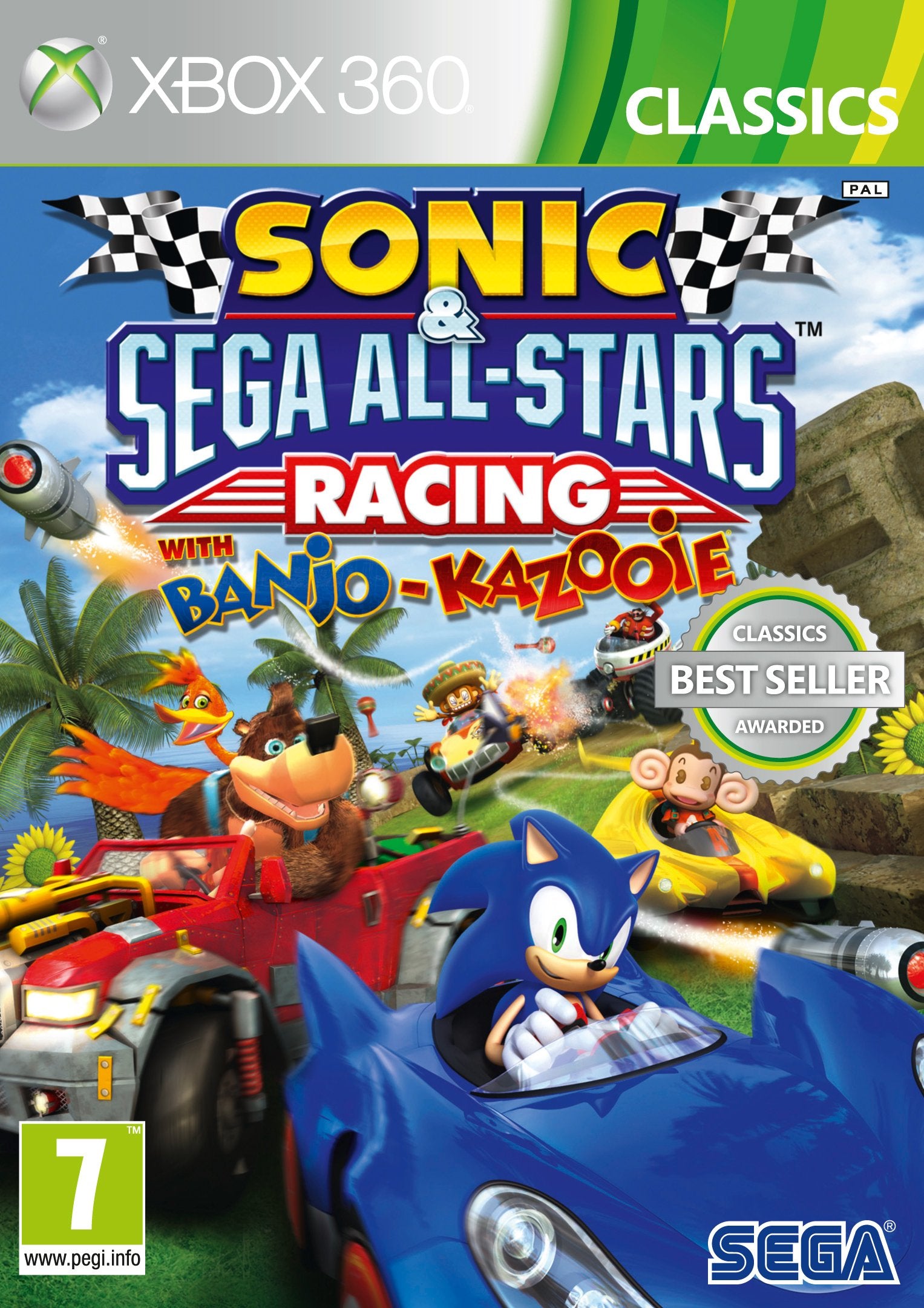 Sonic & Sega AllStar Racing XB360 UK multi (Teil 1) Classics Xbox 360