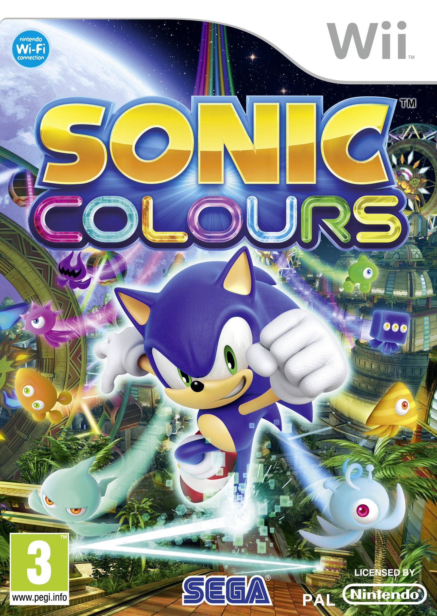 Sonic Colours Wii