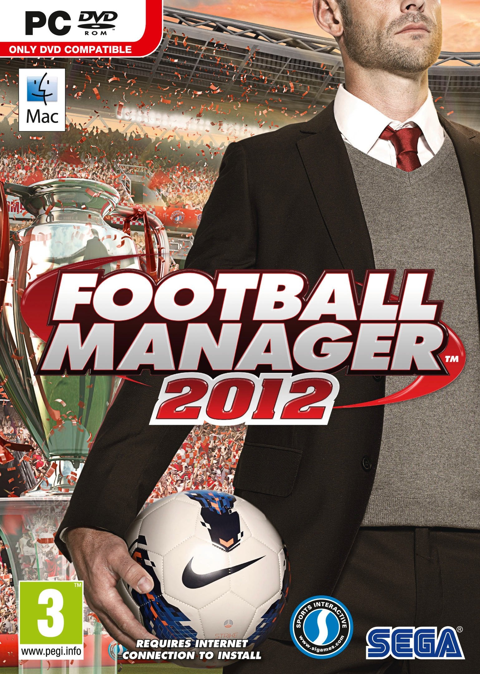 Product Image: Football Manager 2012 Game PC & MAC