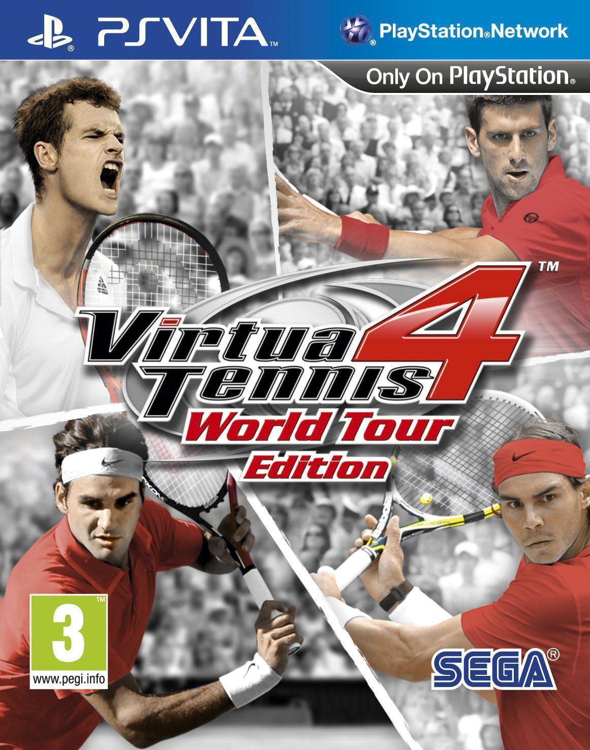 Virtua Tennis 4 World Tour Edition Game PS Vita Older Consoles