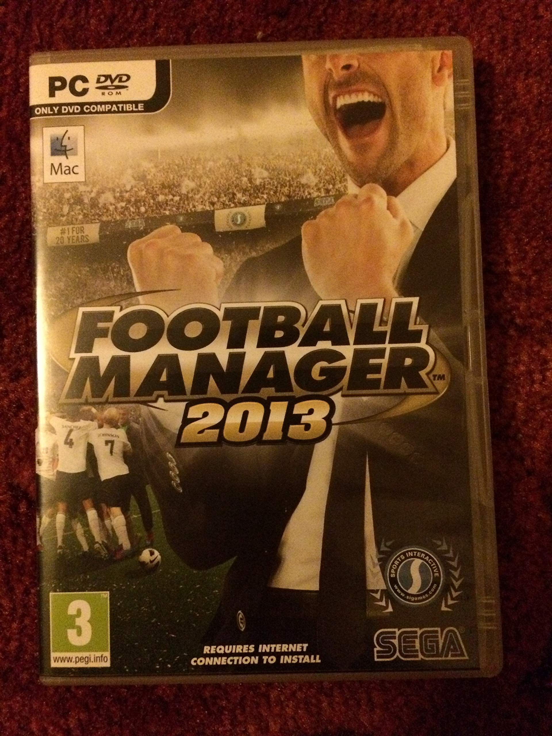 Product Image: Football Manager 2013 (PC DVD)