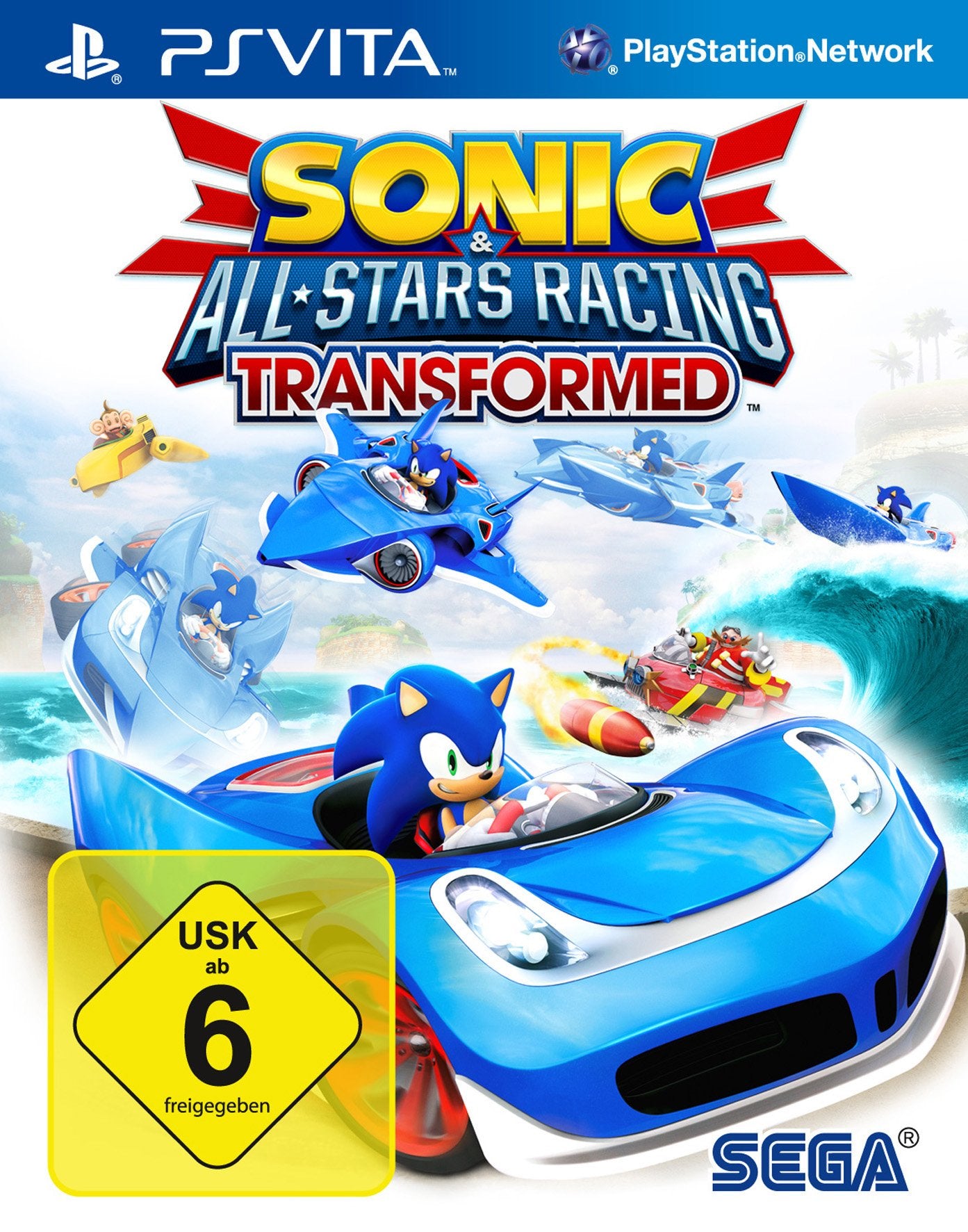 Sonic All-Stars Racing Transformed (PSVita) Older Consoles