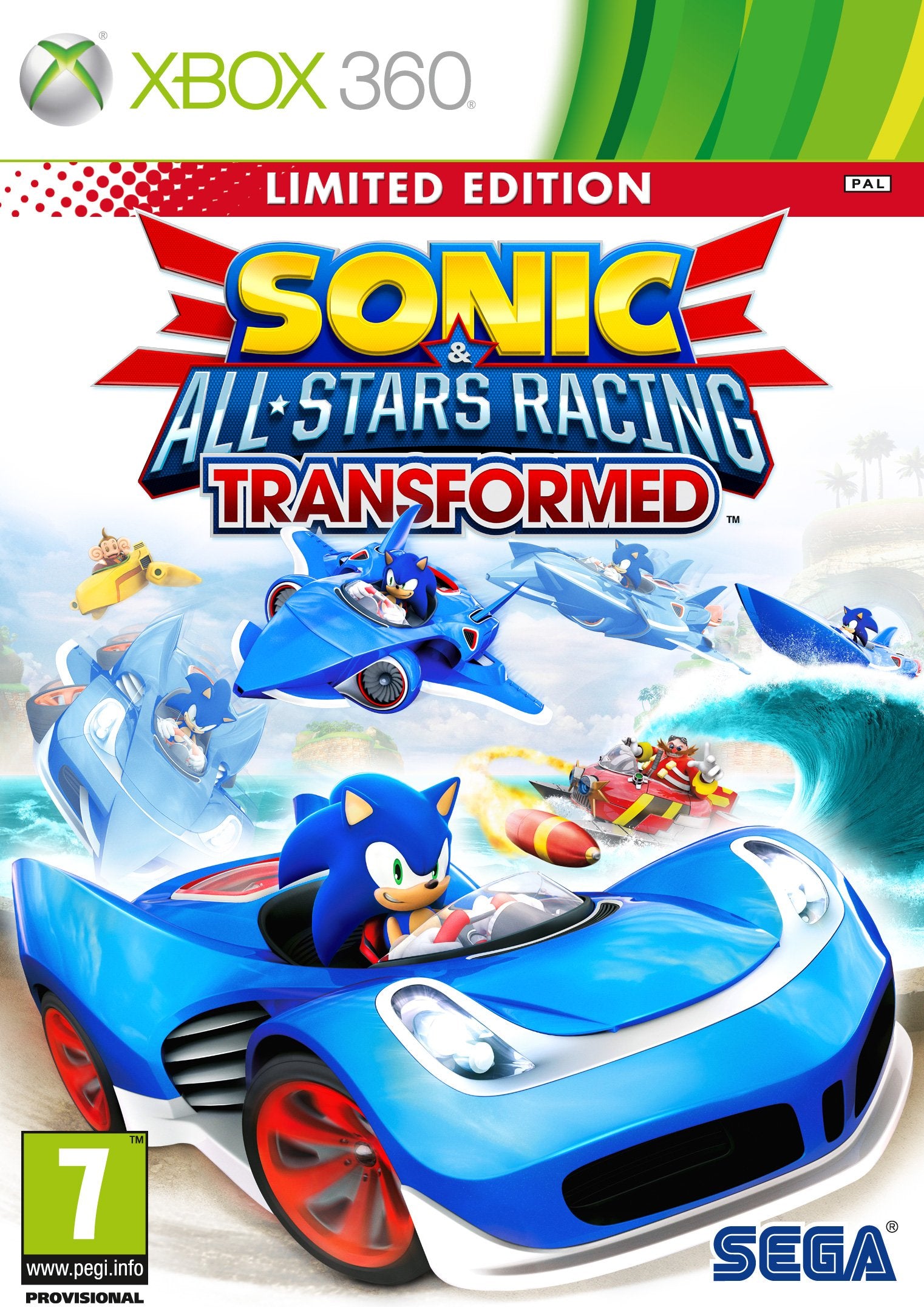 Sonic & All Stars Racing Transformed: Limited Edition (XBOX 360) Xbox 360