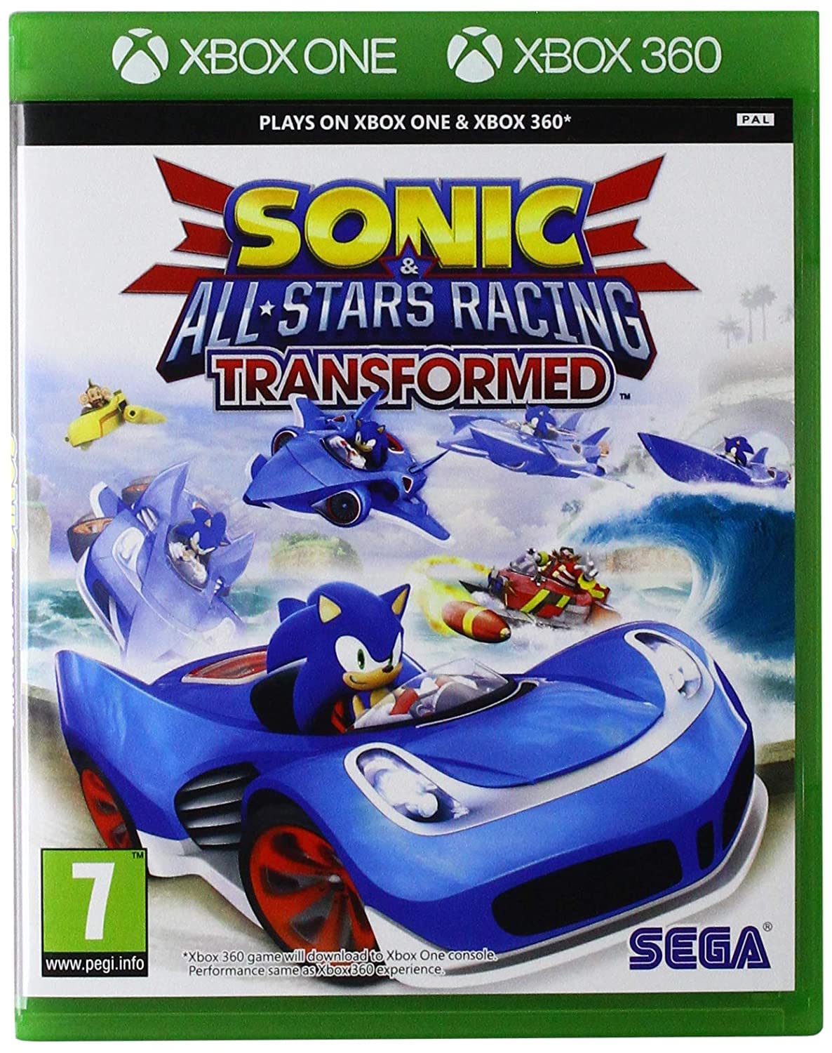 / Xbox1 - Sonic & Sega All-Stars Racing Transformed Xbox 360 [ Xbox 360
