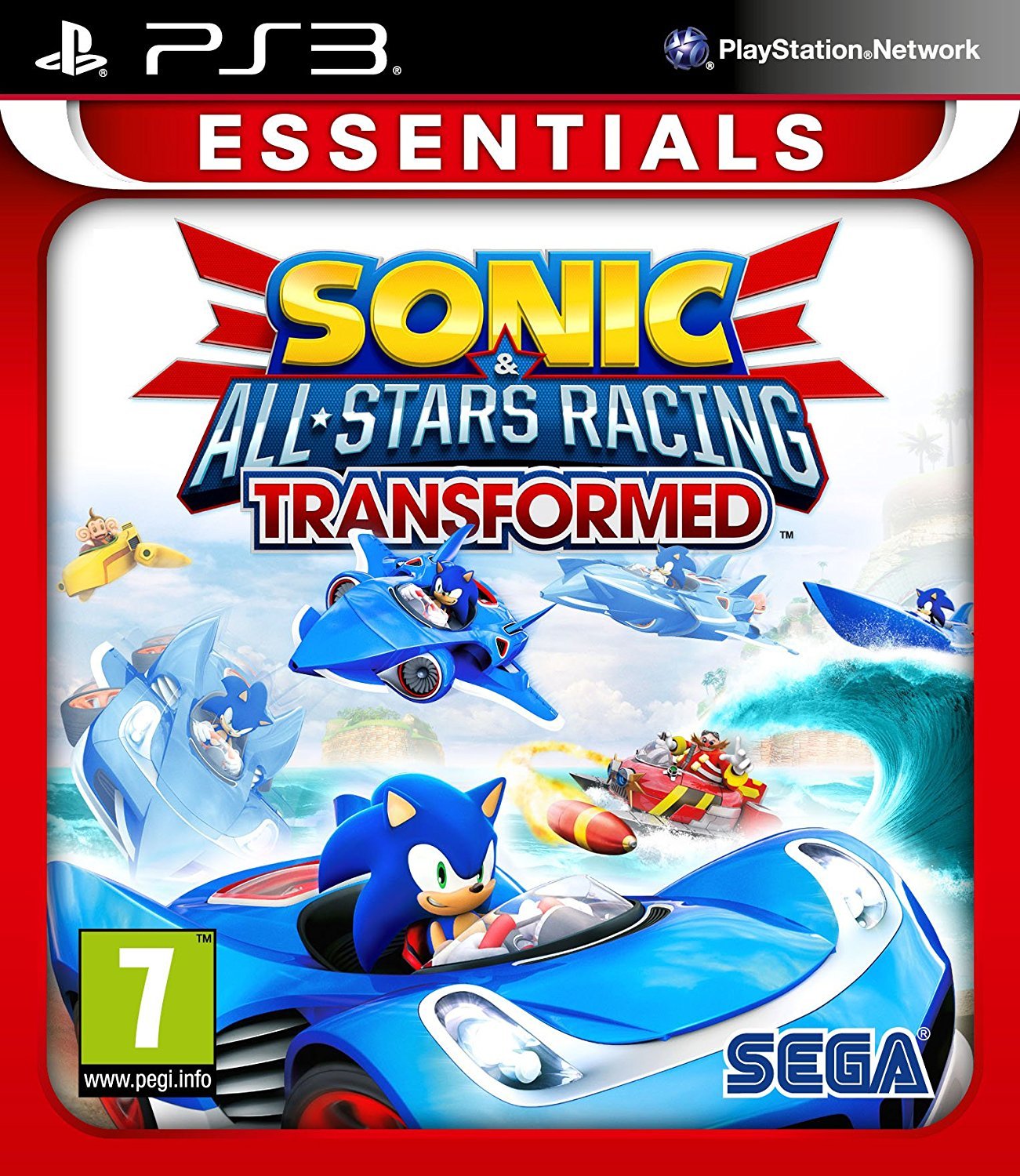 Sonic & Sega All -Stars Racing Tranformed PS3 [ PlayStation 3