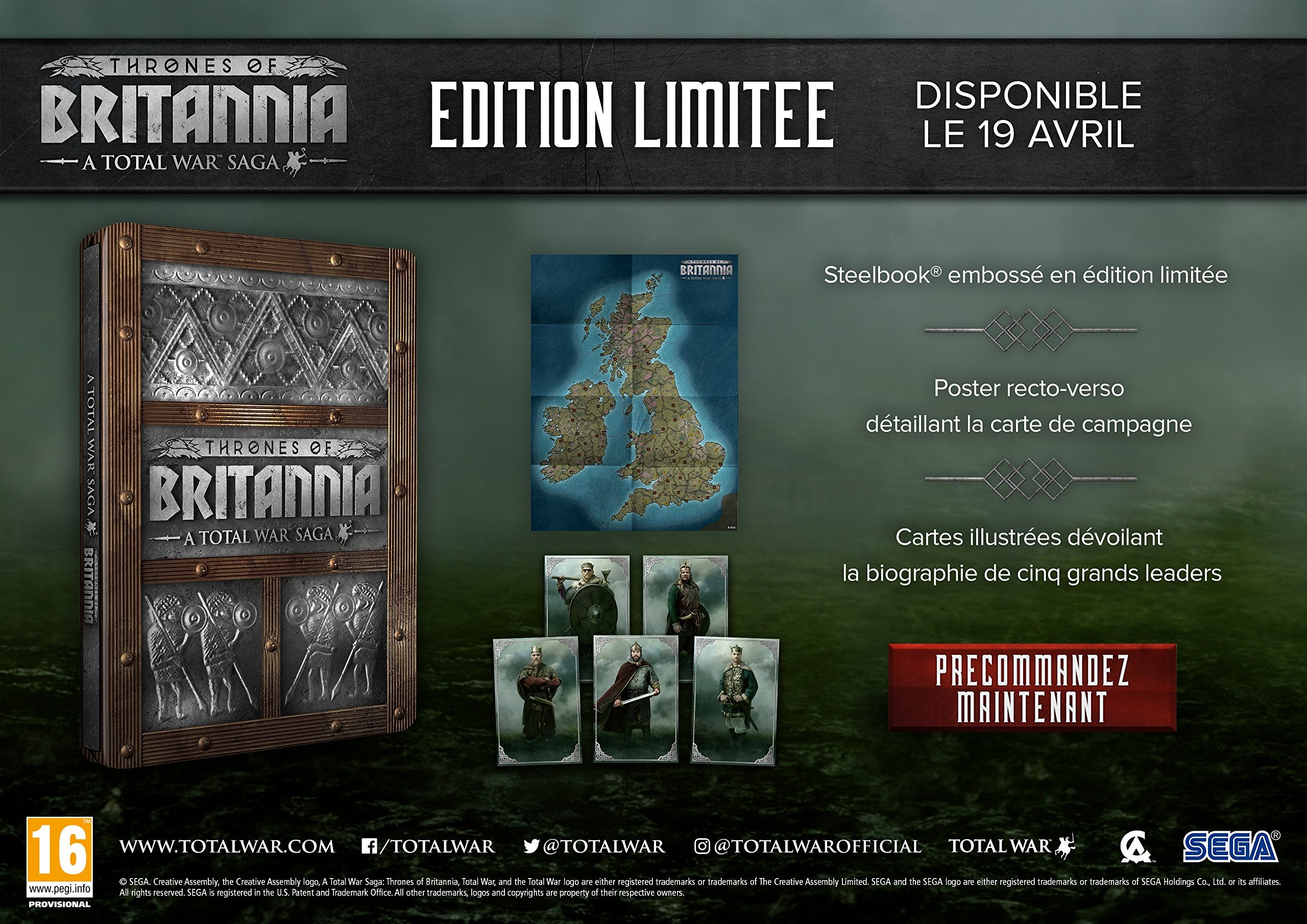 A Total War Saga: Thrones of Britannia - Limited Edition game