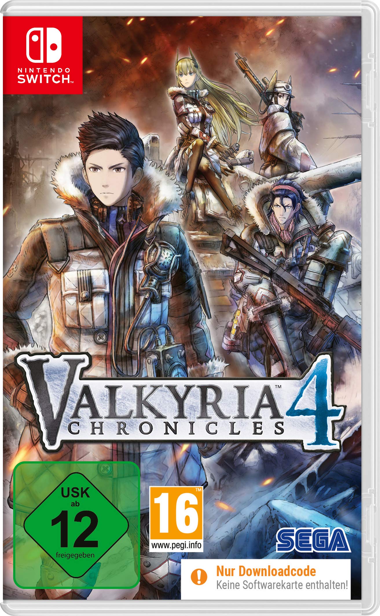 Valkyria Chronicles 4 (Switch) (Code in a Box) Nintendo Switch