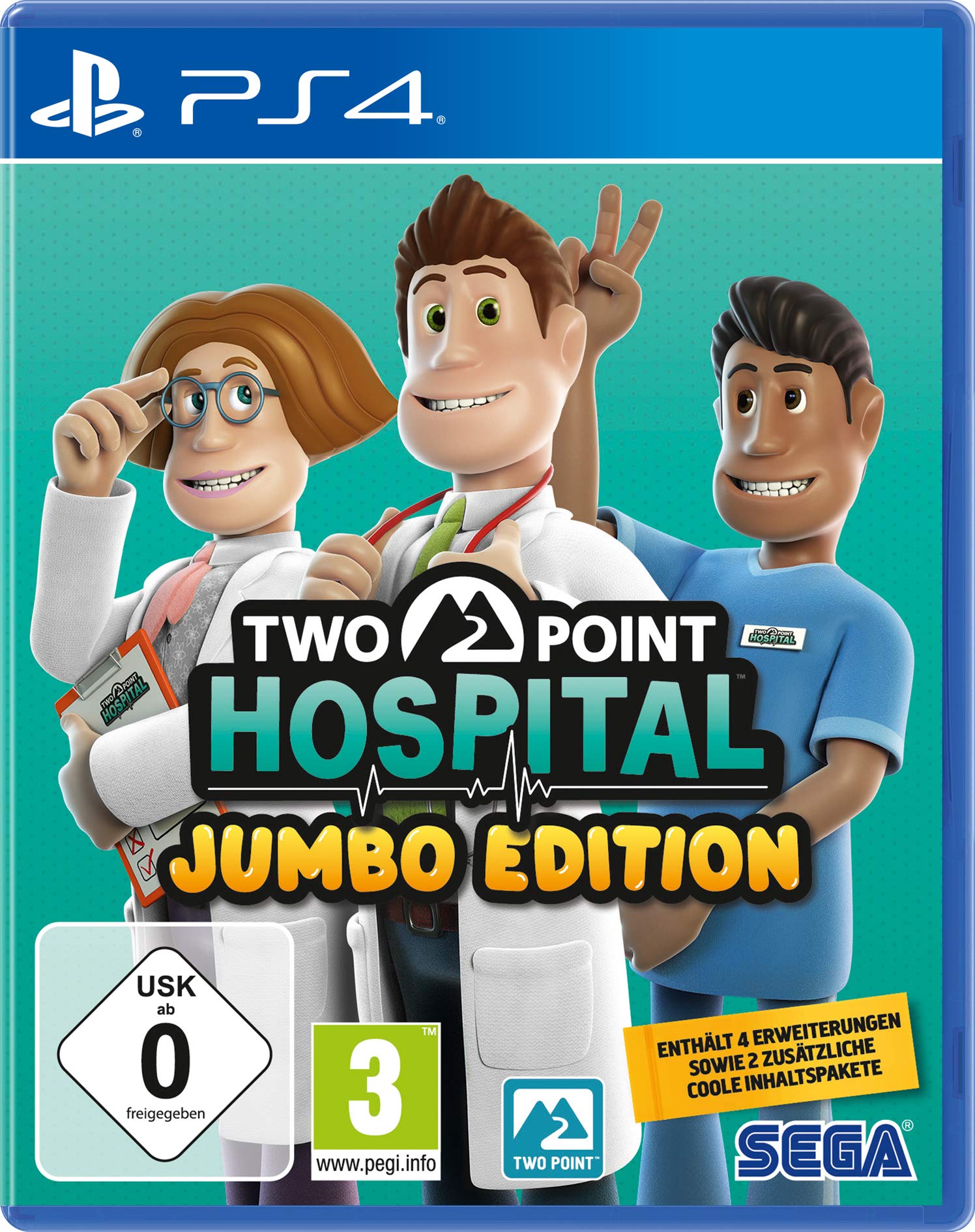Two Point Hospital: Jumbo Edition (PlayStation PS4) PlayStation 4