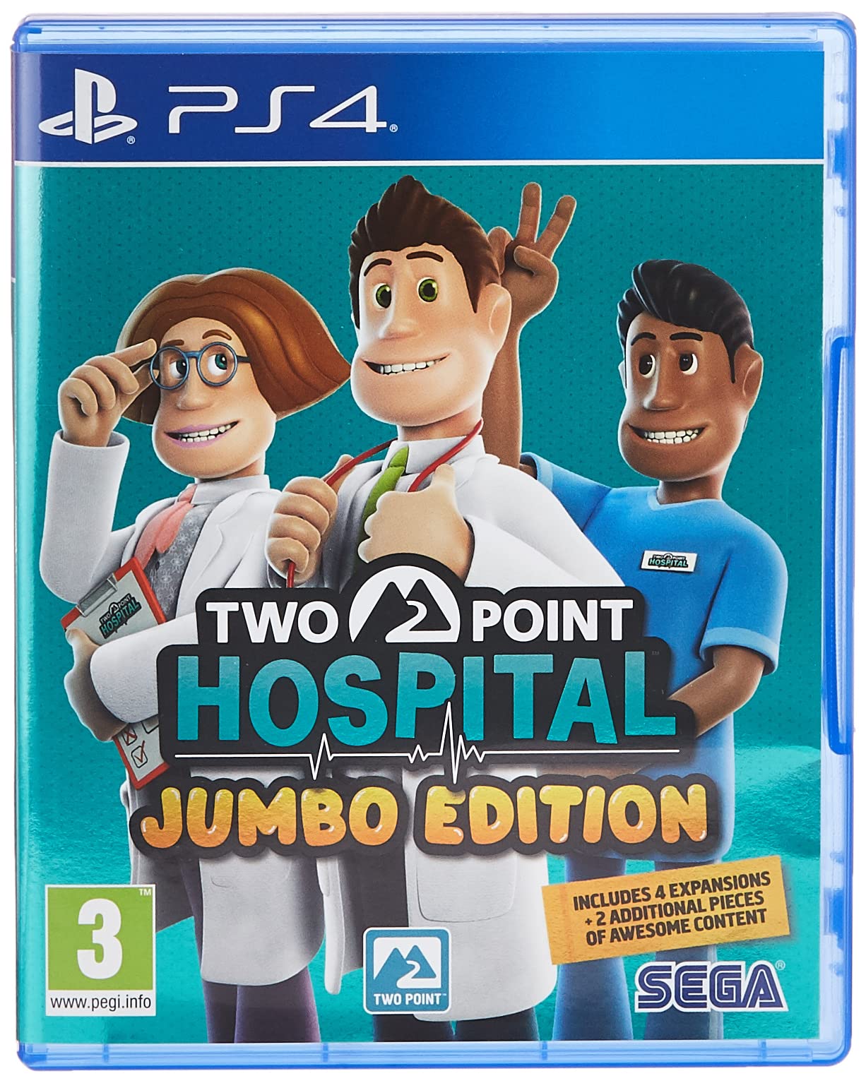 SEGA GAMES Two Point Hospital (Jumbo Edition) PlayStation 4