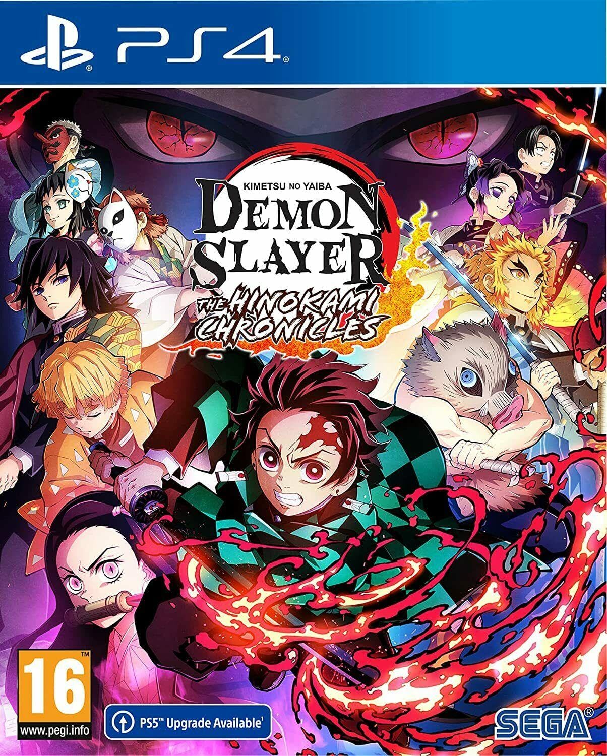 Demon Slayer -KIMETSU NO Yaiba- JPN (Voice) - E F I G S (Text) Box UK PlayStation 4