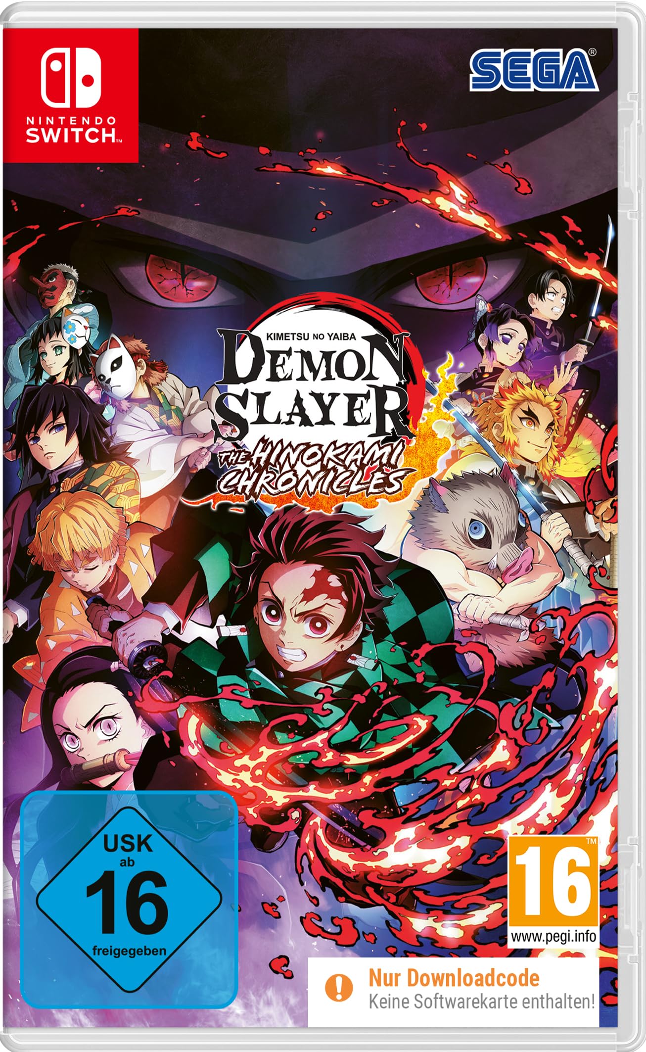 Demon Slayer -Kimetsu no Yaiba- The Hinokami Chronicles (Code in a Box) (Switch) Nintendo Switch