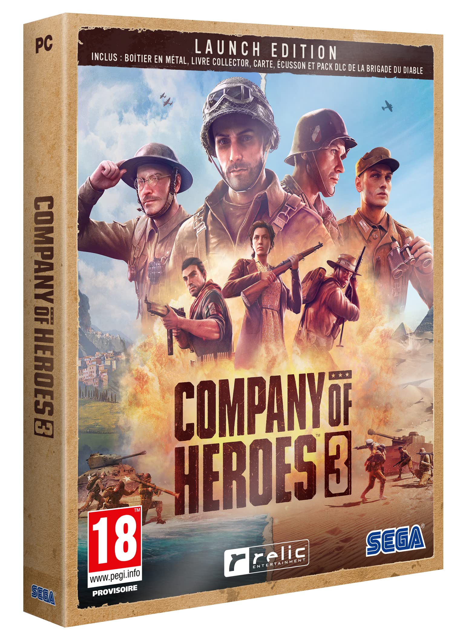 Company of Heroes 3 - Launch Edition Metal Case (PC) game