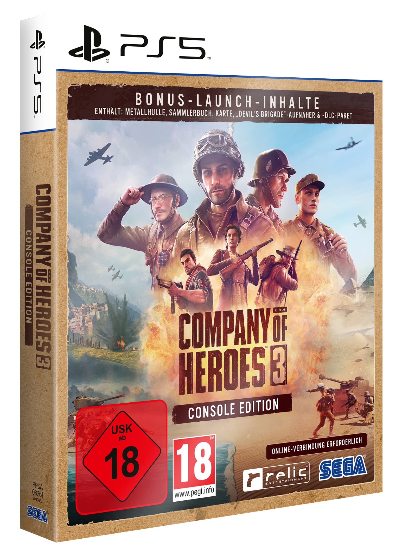 Company of Heroes 3 Launch Edition (Metal Case) PlayStation 5
