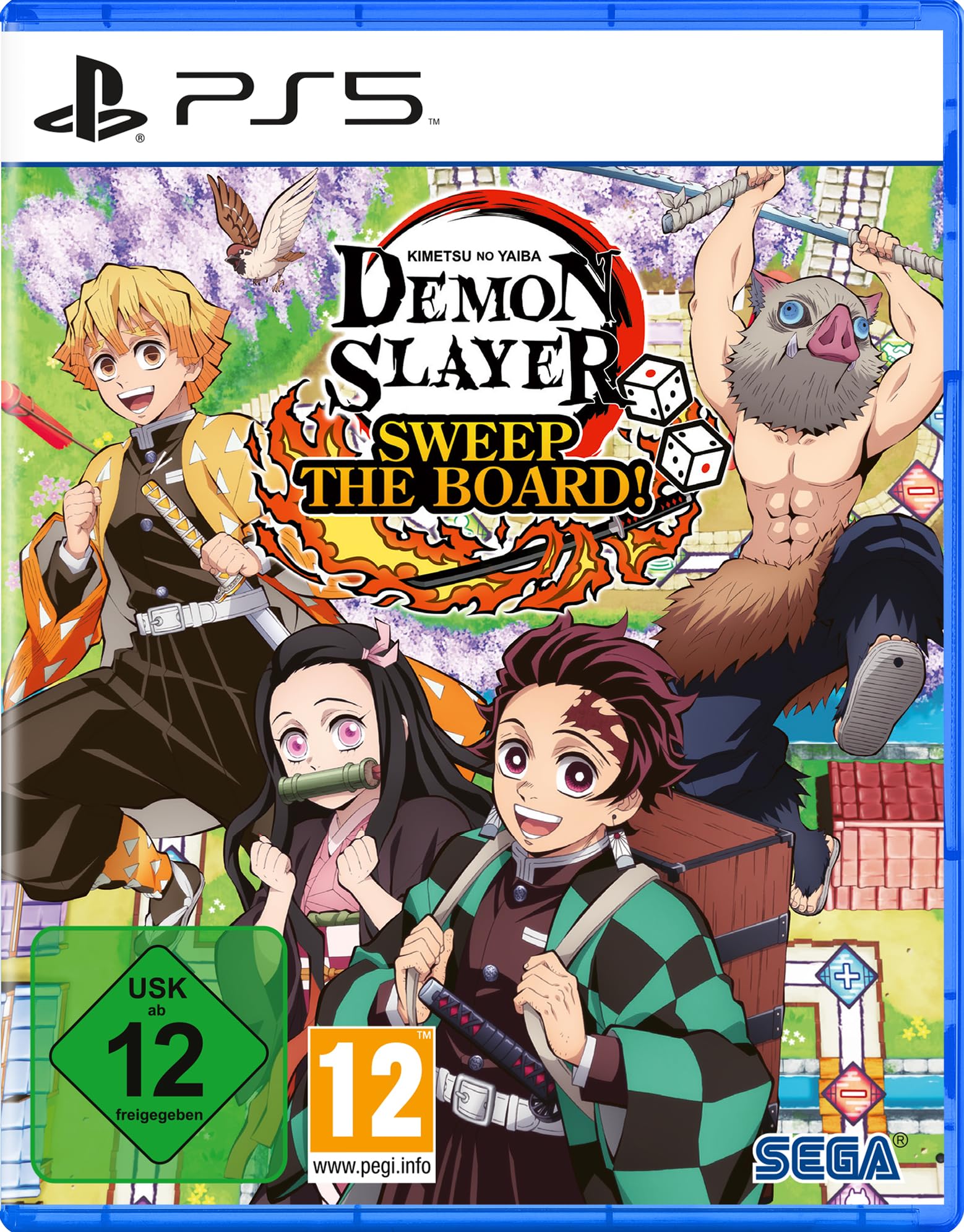 Demon Slayer -Kimetsu no Yaiba- Sweep the Board! PlayStation 5