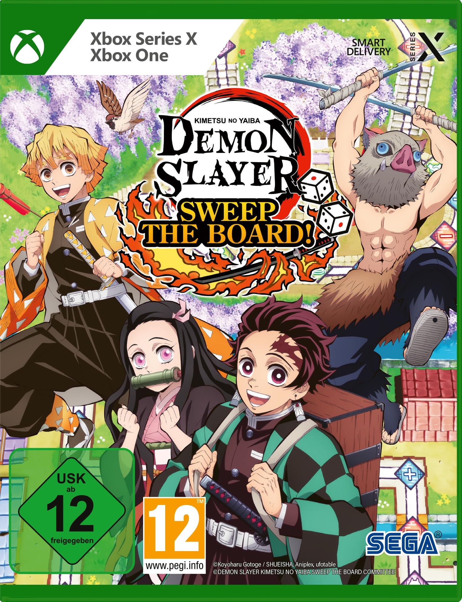 Demon Slayer -Kimetsu no Yaiba- Sweep the Board! (Xbox Series X) Games