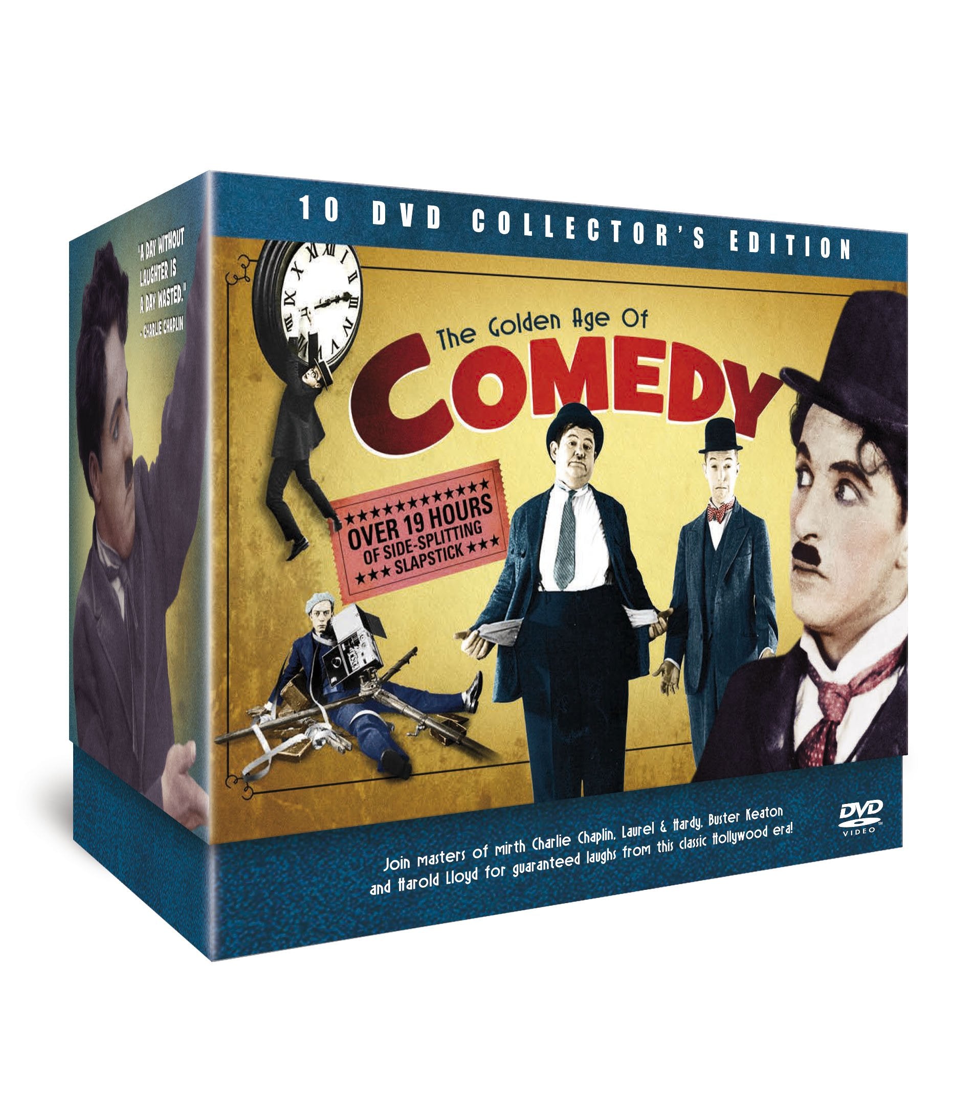 The Golden Age Of Comedy 10 DVD Collector's Edition Films