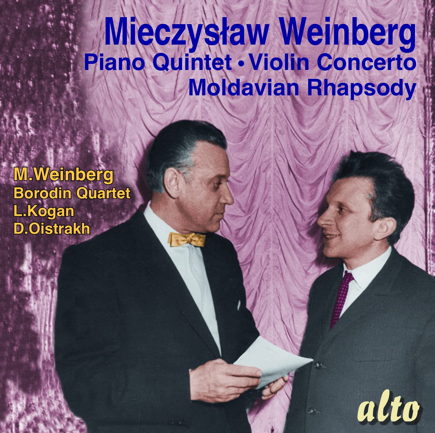Weinberg: Piano Quintet / Moldavian Rhapsody / Violin Concerto Classical