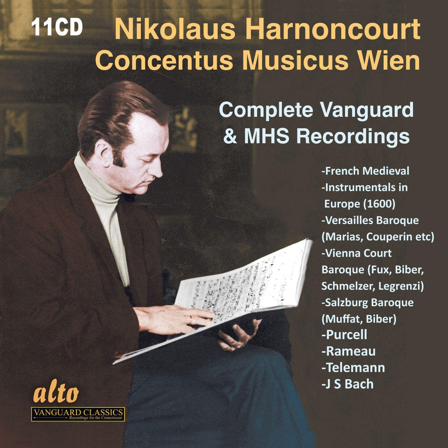Nikolaus Harnoncourt: Die Vanguard- & MHS-Aufnahmen Classical