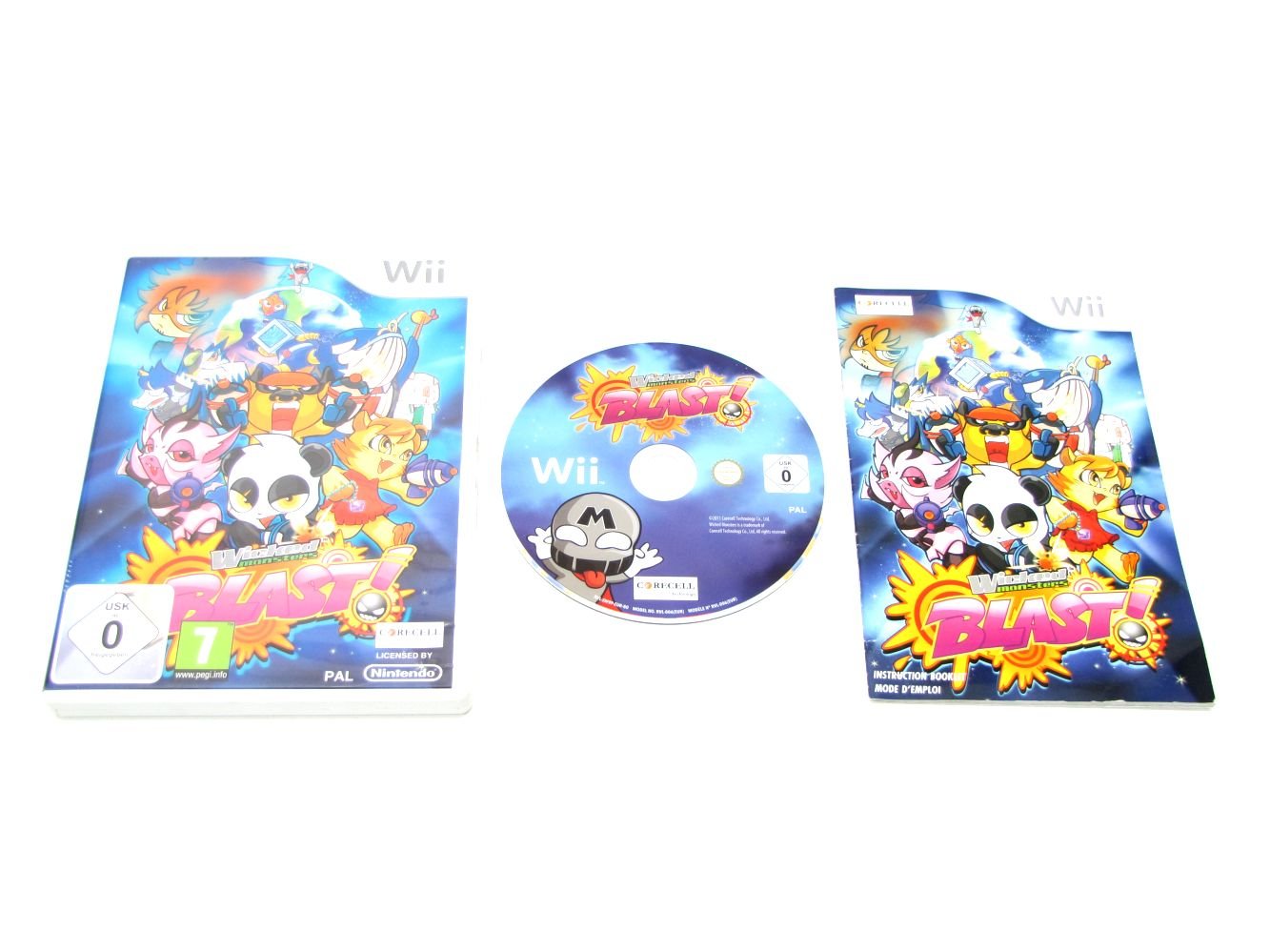 Wicked Monster Blast! Game Wii Games