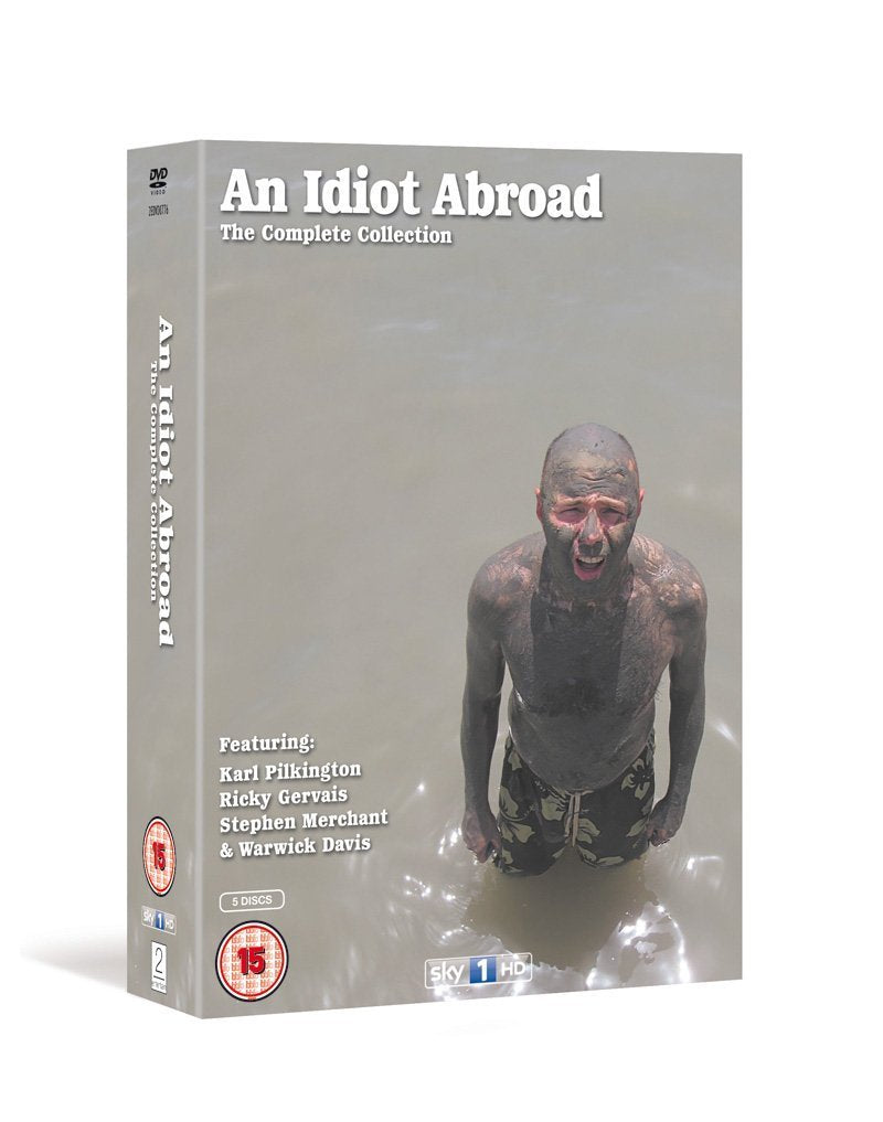 An Idiot Abroad Complete 1-3 TV Series DVD Collection TV Series 1,2,3 Boxset + Extras Films