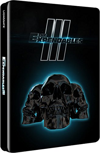 The Expendables 3 Steelbook Blu-ray + Digital Copy Extended Edition & Kinoversion, Zavvi Exclusive Limited Edition Steelbook (UK Import ohne dt. Ton) Blu-ray, Uncut, Region B, Englisch/English und Spanisch Movies