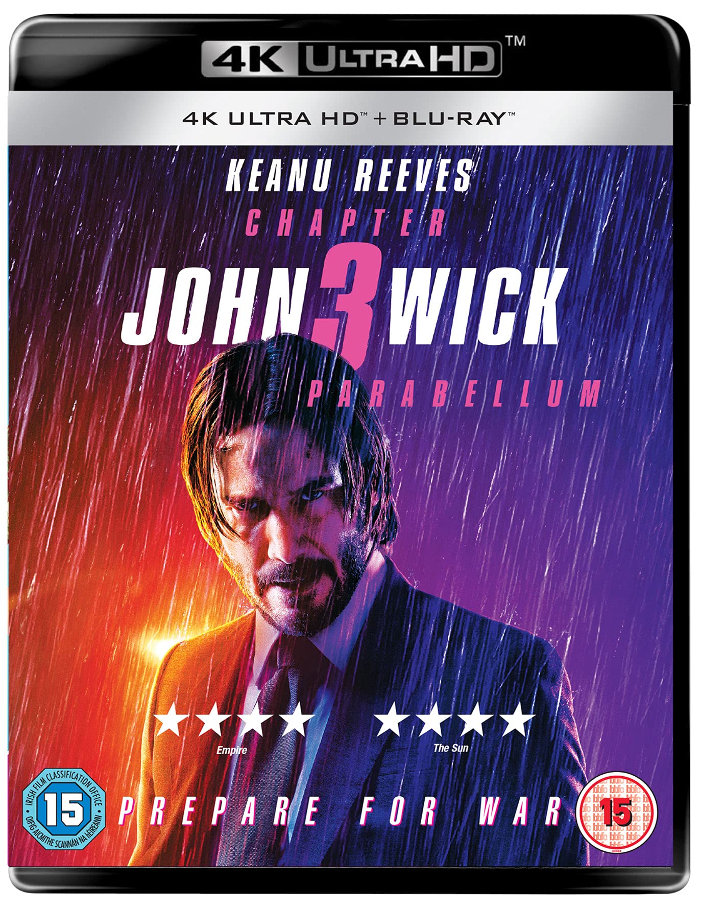 John Wick: Chapter 3 - Parabellum (Audio français. Sous-titres français) dvd