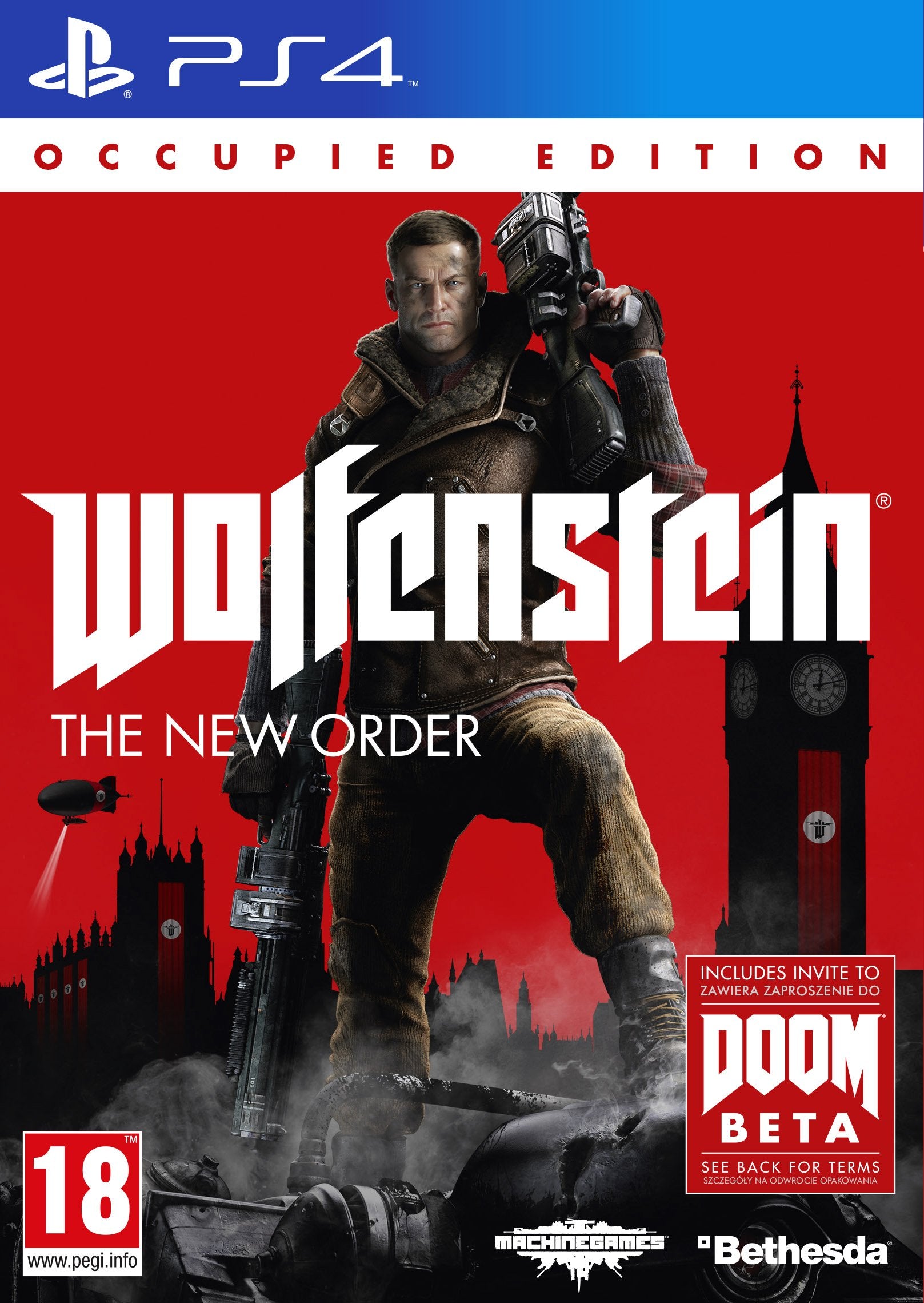 Product Image: Wolfenstein The New Order Occupied Edition PS4 Game