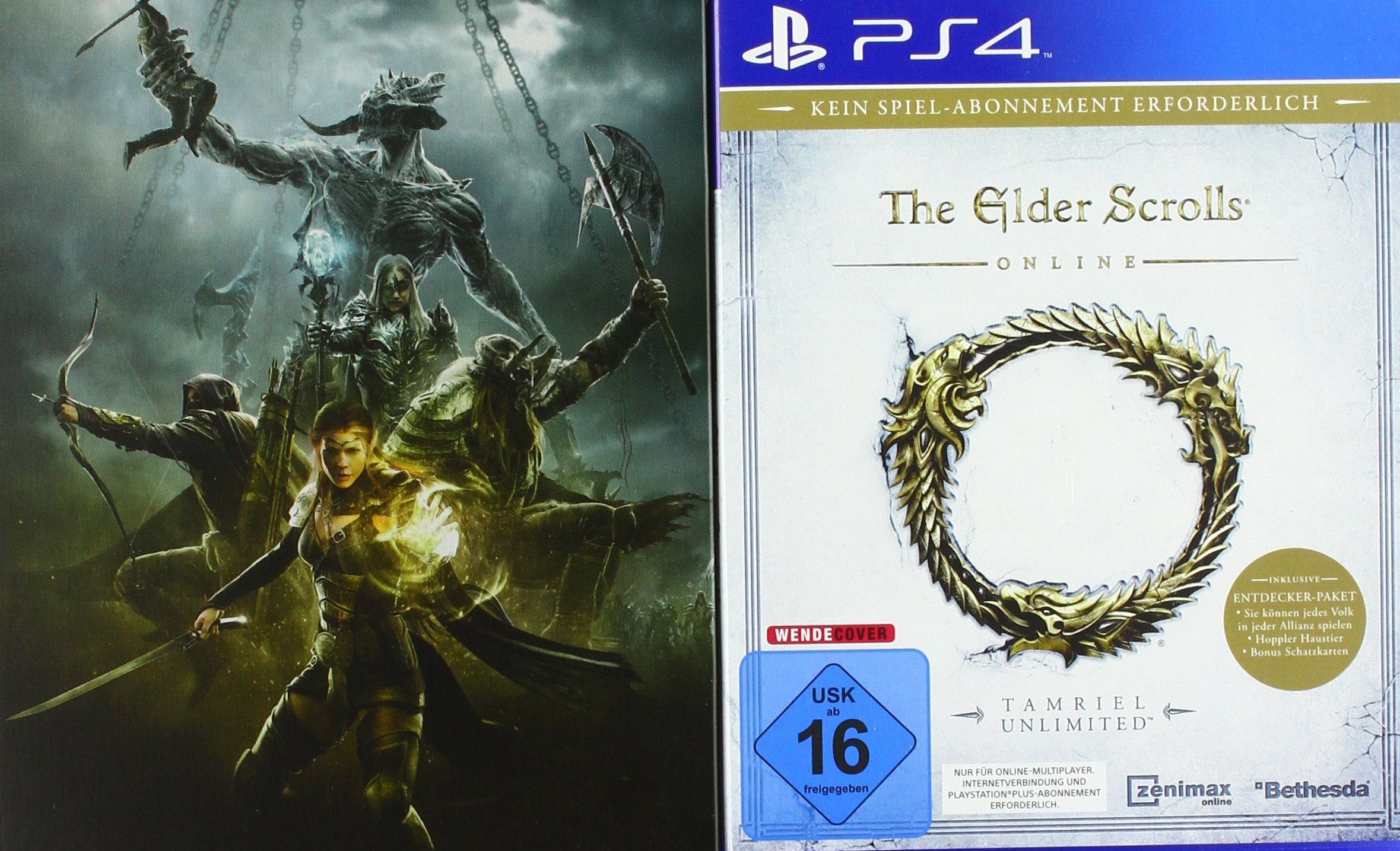 The Elder Scrolls Online: Tamriel Unlimited - Steelbook Edition (exklusiv bei Amazon.de) - PlayStation 4