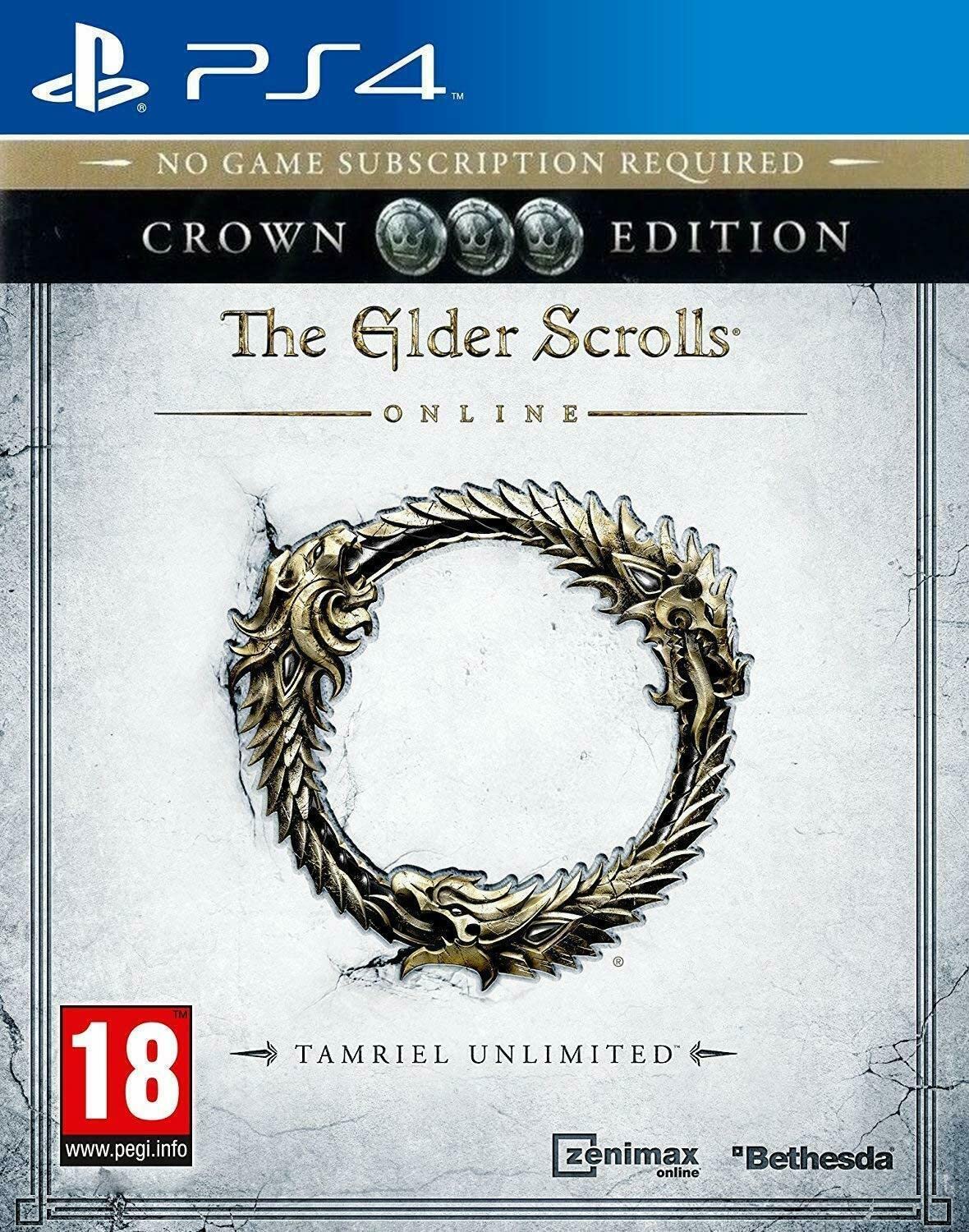 The Elder Scrolls Online - Crown Edition (Tamriel Unlimited) PS4 [ PlayStation 4