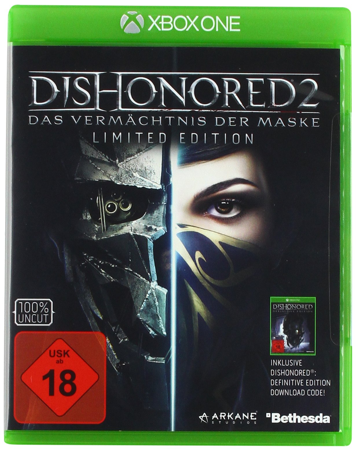 Dishonored 2: Das Vermächtnis der Maske - Limited Edition (inkl. Definitive Edition) Xbox One