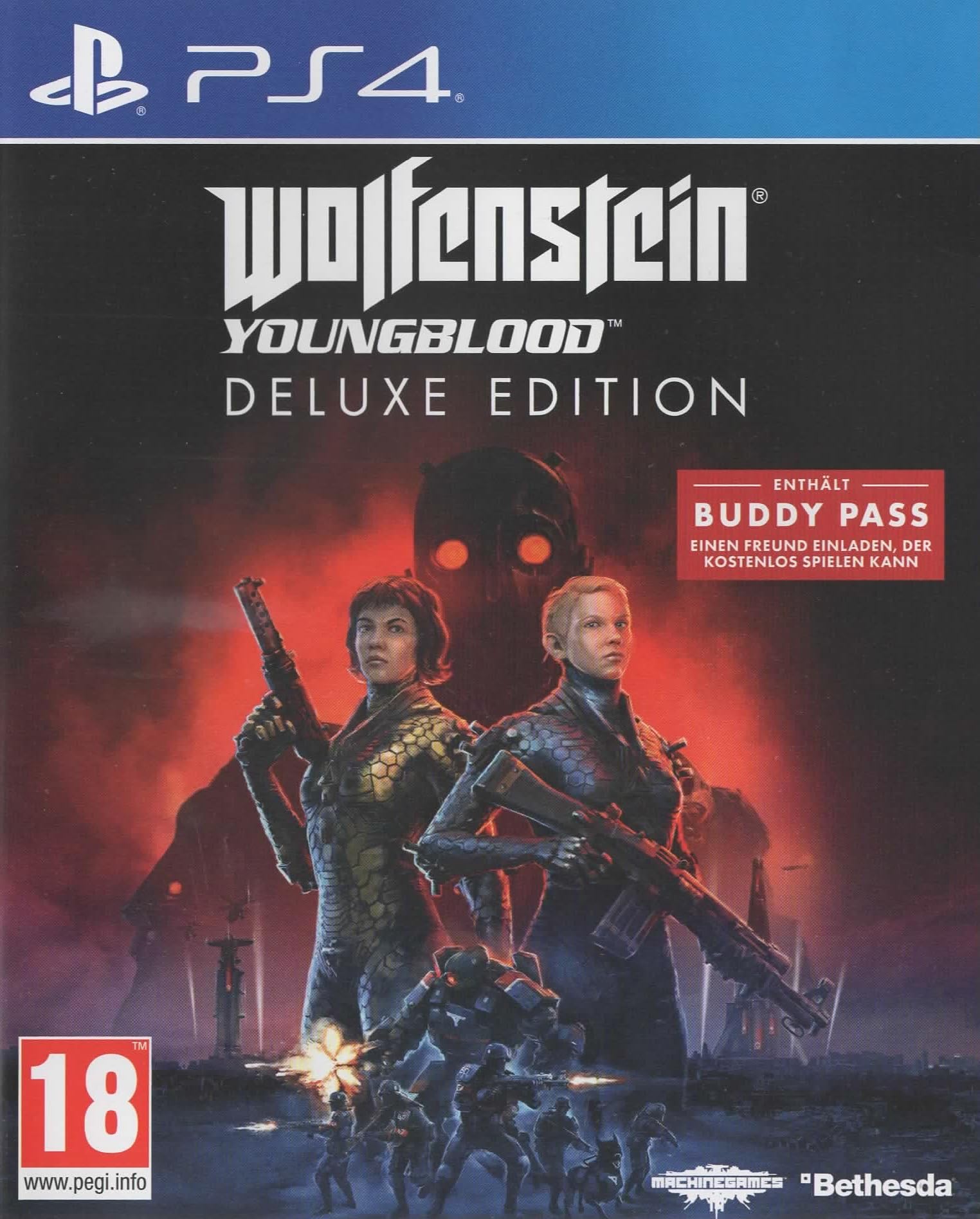 Wolfenstein 2 Youngblood at PlayStation 4