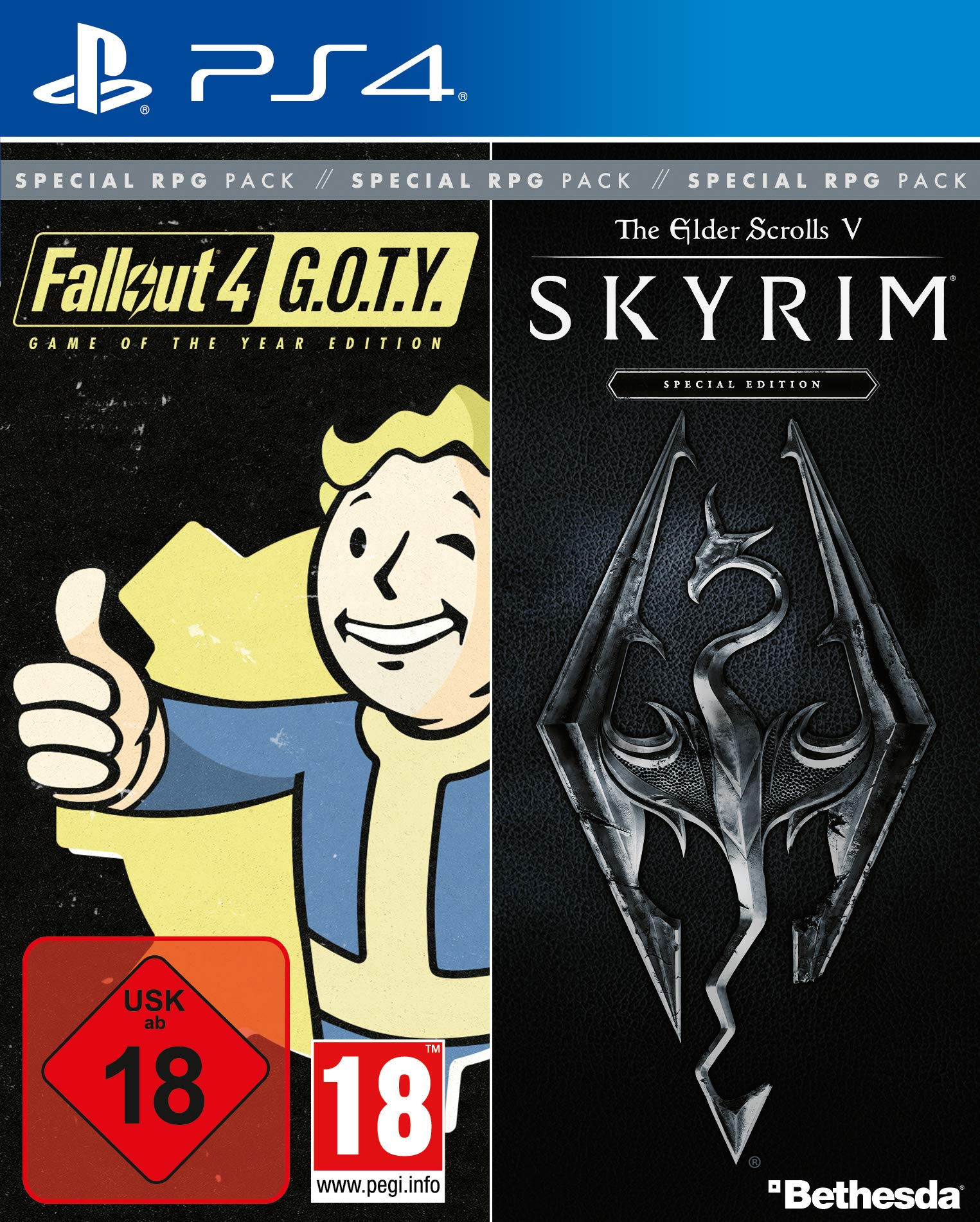 Bethesda RPG Pack (Fallout G.O.T.Y. / SKYRIM Special Edition) - PlayStation 4