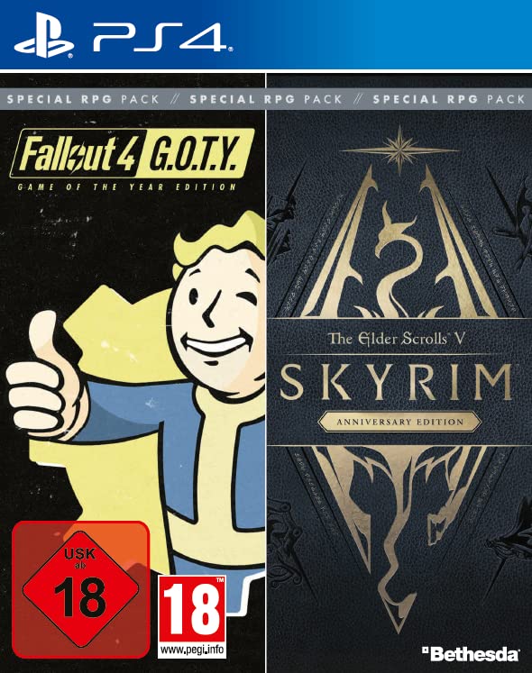 Bethesda RPG Pack II (SKYRIM Anniversary Edition / Fallout 4 G.O.T.Y.) PlayStation 4