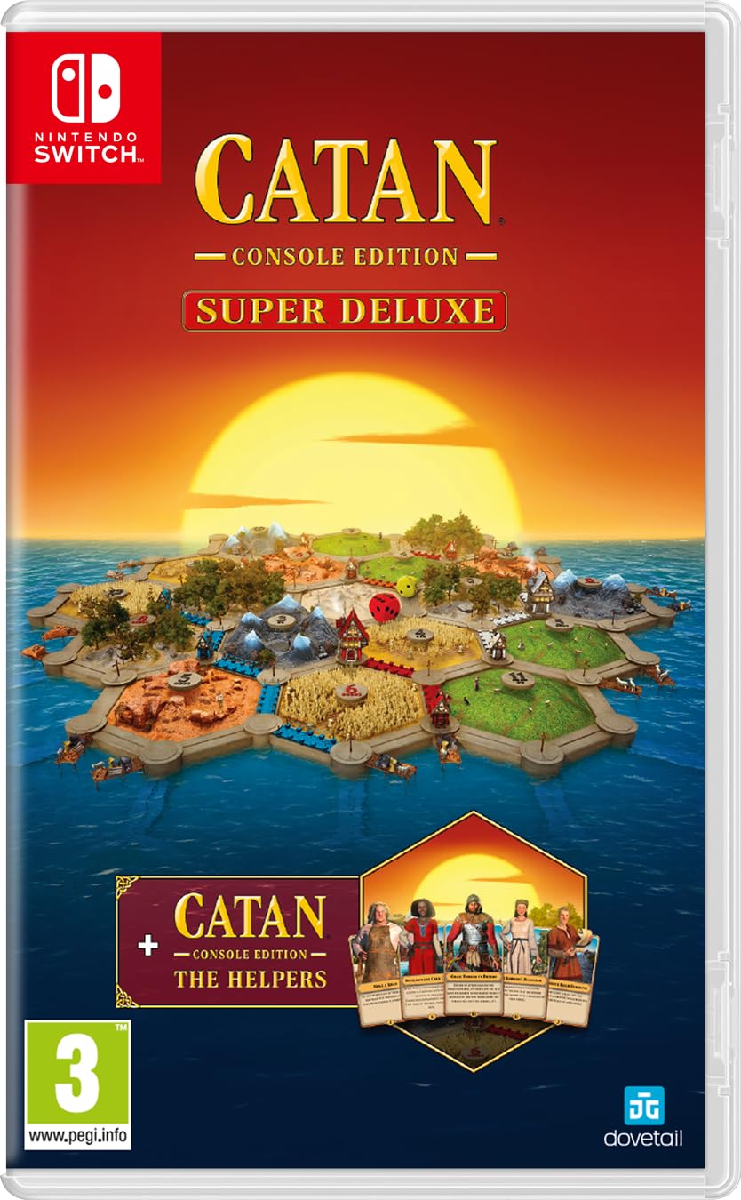Catan Edici n Super Deluxe Nintendo Switch-Set Nintendo Switch