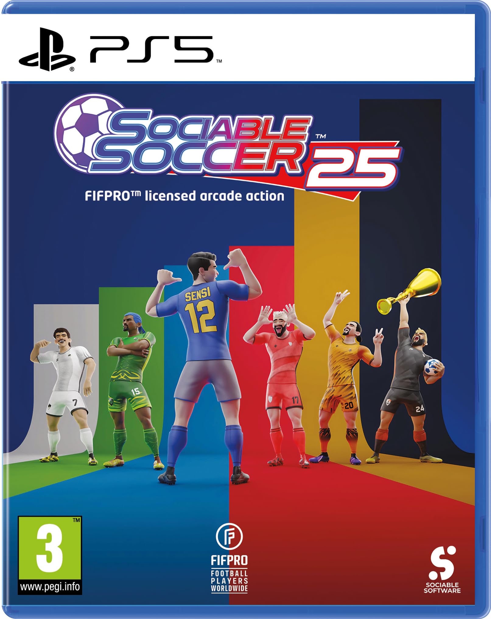 MDM MERIDIEM GAMES Sociable Soccer 24 PlayStation 5