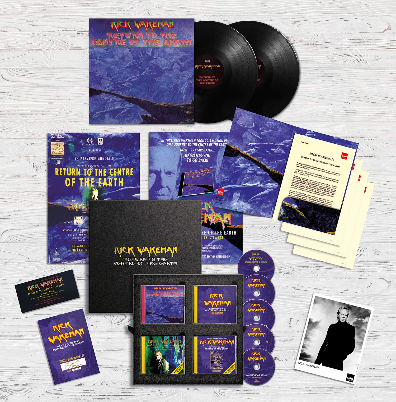 Return to the Centre of the Earth (Box Set) cd