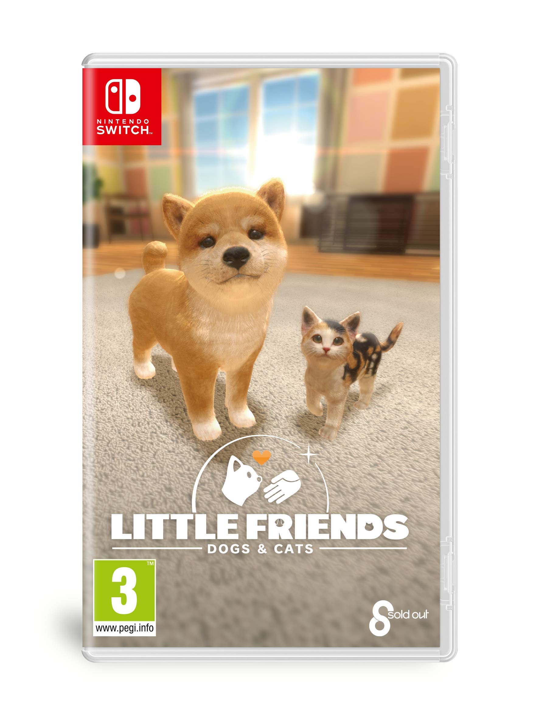Sold Out VP Little Friends Hunde & Katzen Swim Nintendo Switch