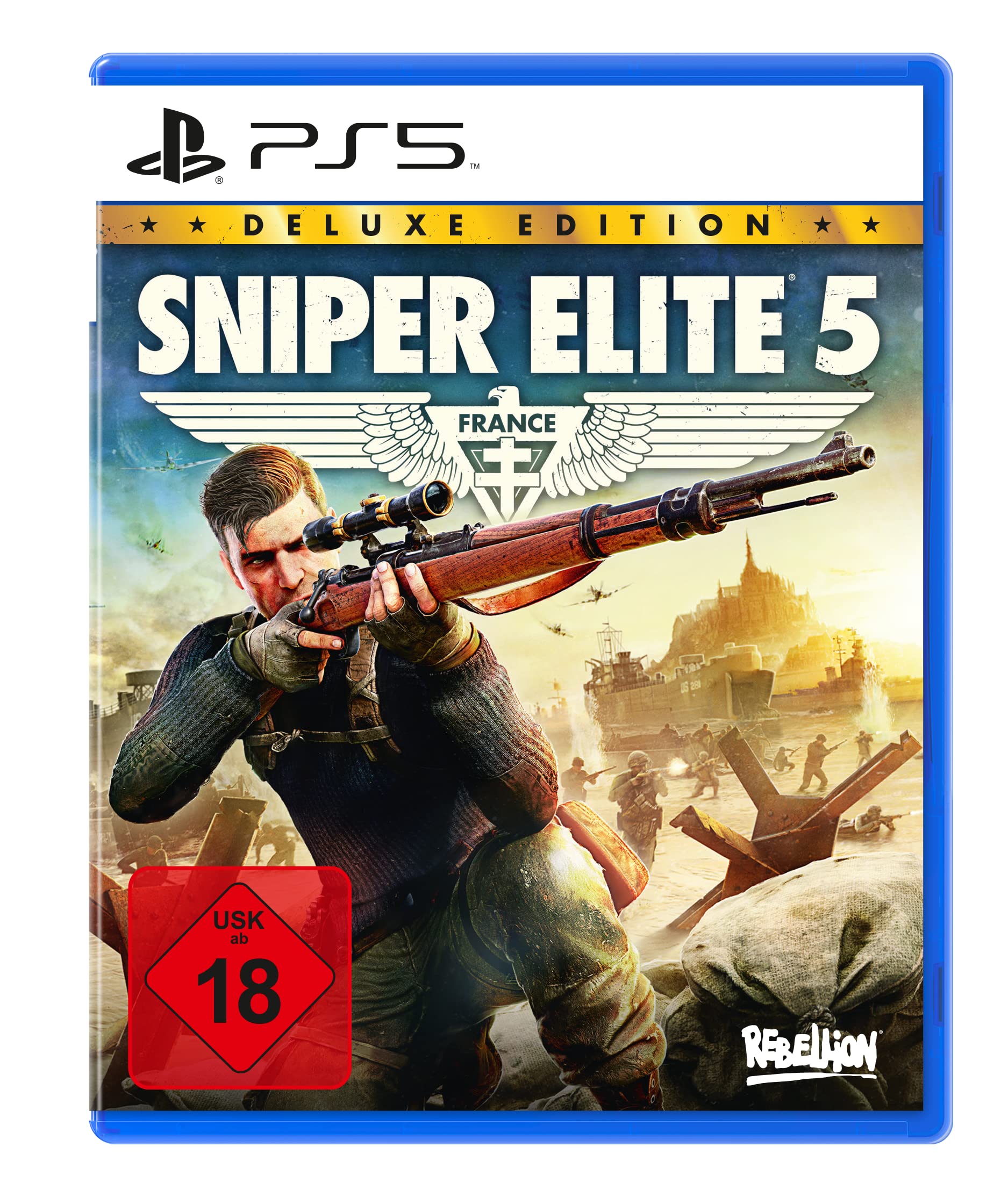 Sold Out Sales and Marketing Sniper Elite 5 (100% uncut Edition) - Deluxe Edition - PlayStation 5