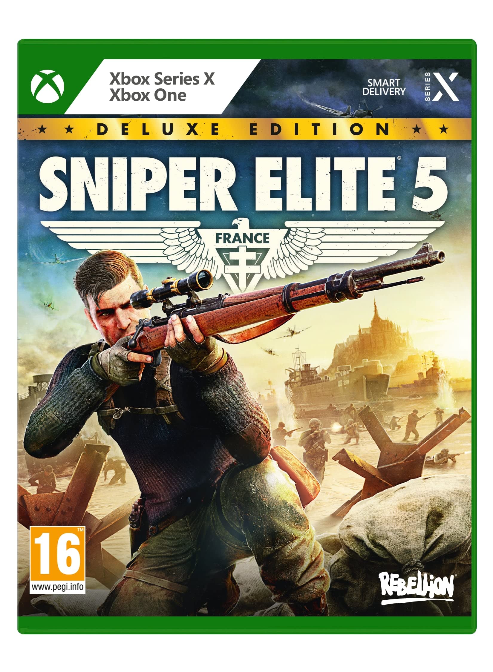 Sniper Elite 5 Deluxe Edition für Xbox One/Series X (uncut Edition) Xbox One
