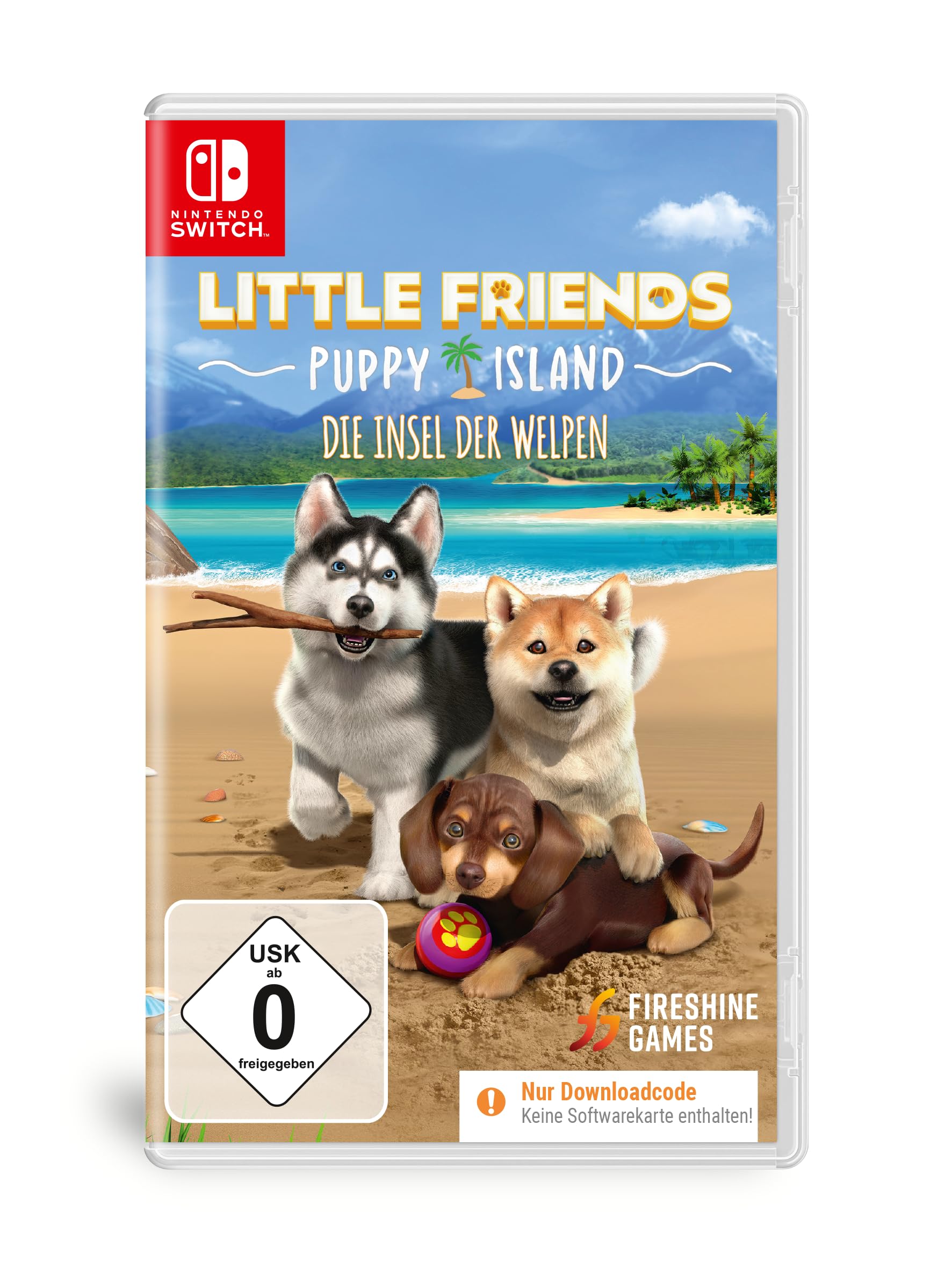 Little Friends 2  Puppy Island (Code in Box - Nintendo Switch) Nintendo Switch