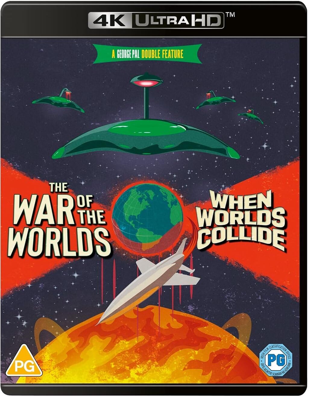 The War of the Worlds (1953) 4K UHD + When Worlds Collide BD dvd